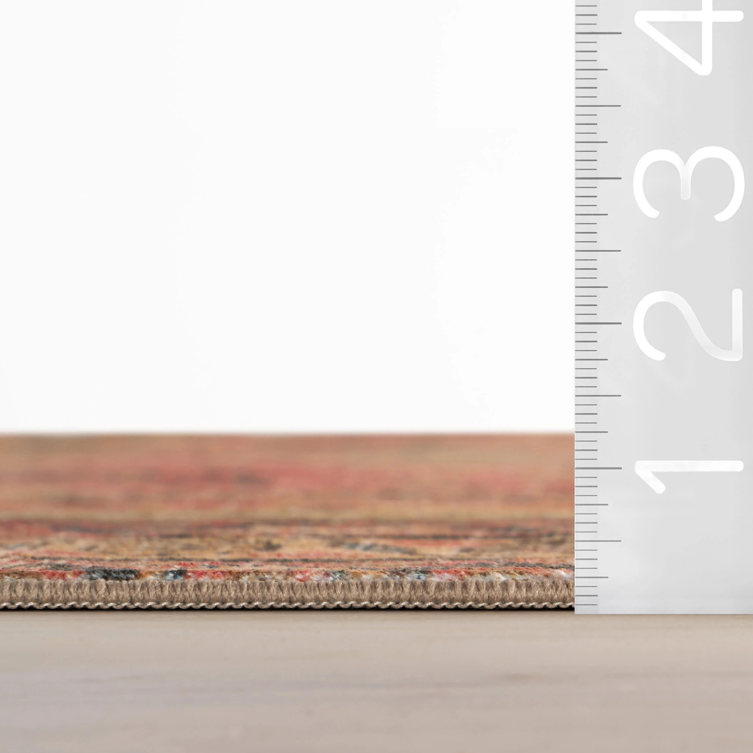 Matil Medallion Washable Rug | Golden - Image 6