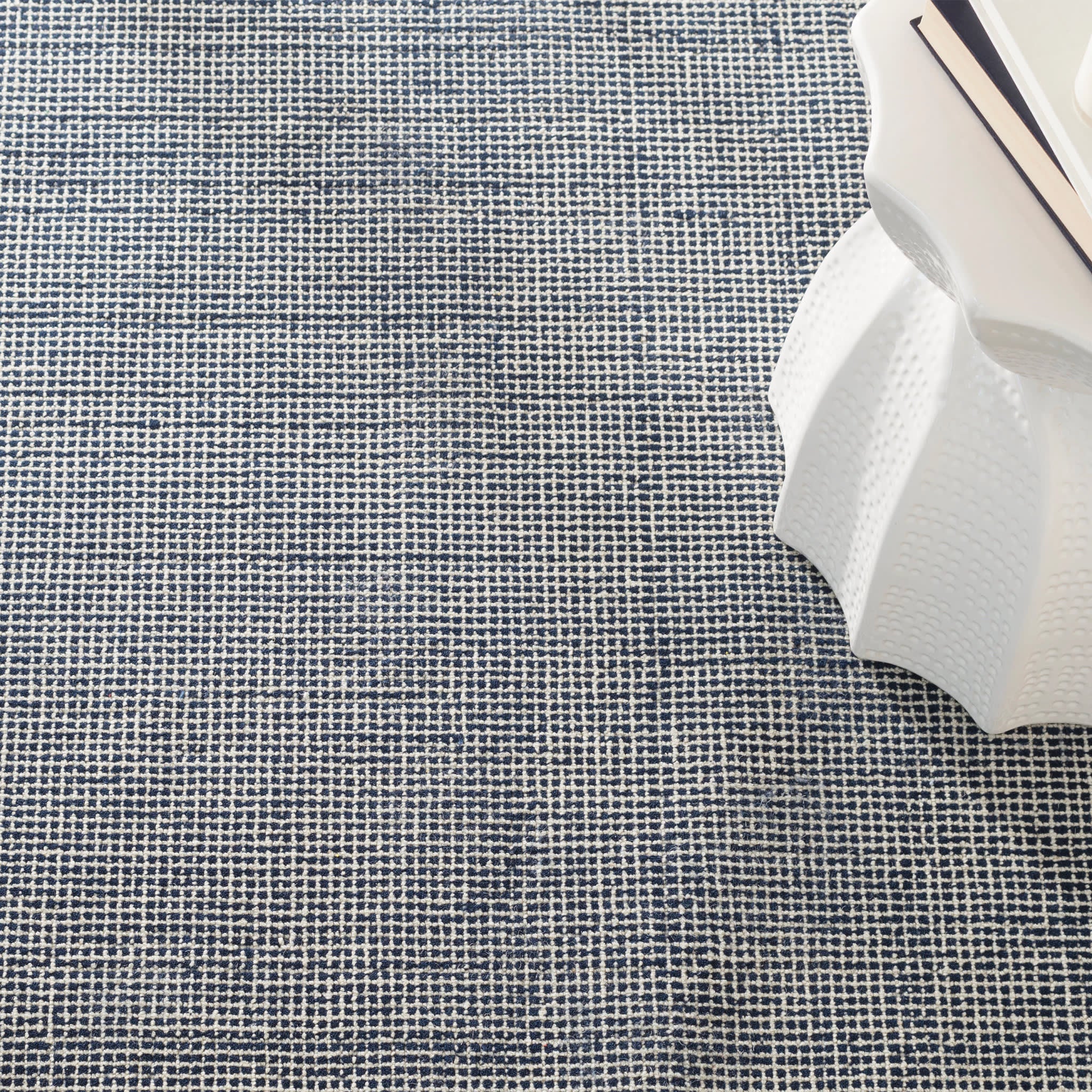 Matrix Hand Tufted Wool Custom Rug | Ink - Image 3