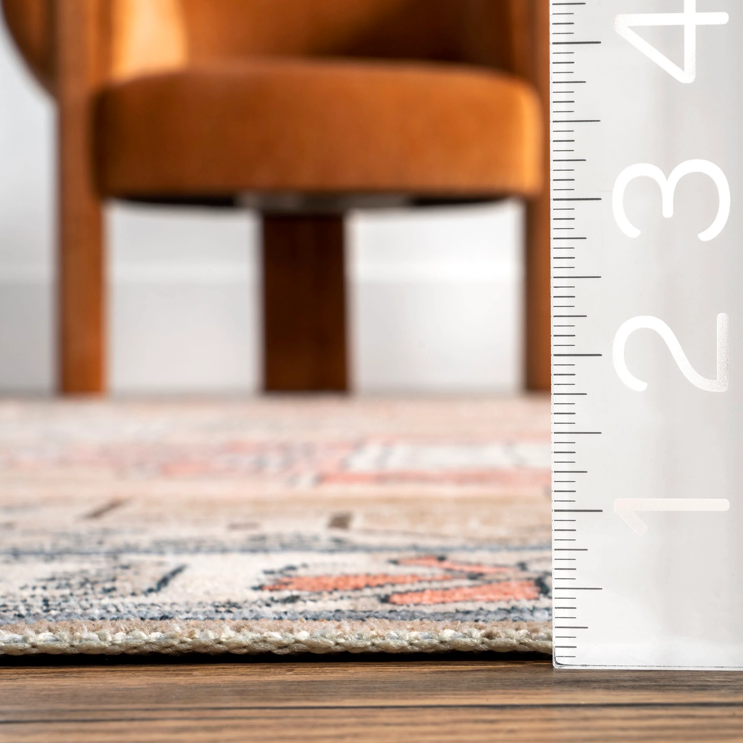 Maye Persian Washable Rug | Tan - Image 5