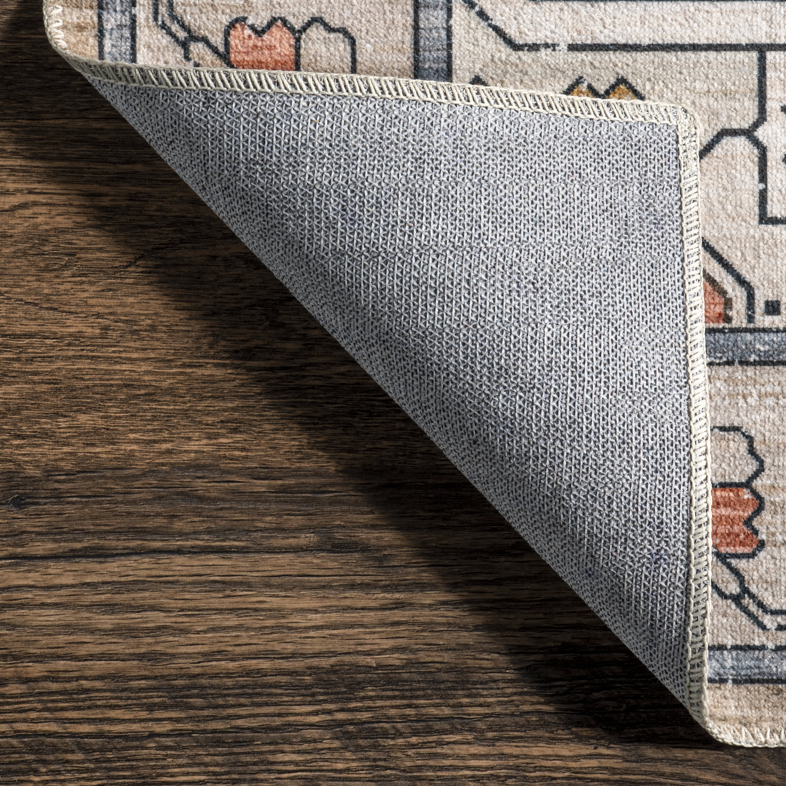 Maye Persian Washable Rug | Tan - Image 6