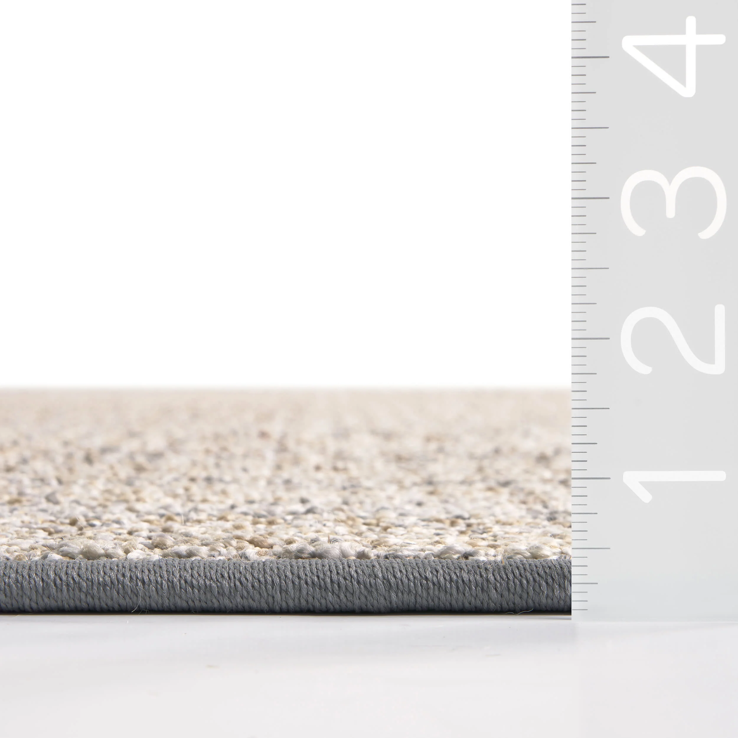 Meadowlark Looped Custom Rug | Warm Ivory - Image 3