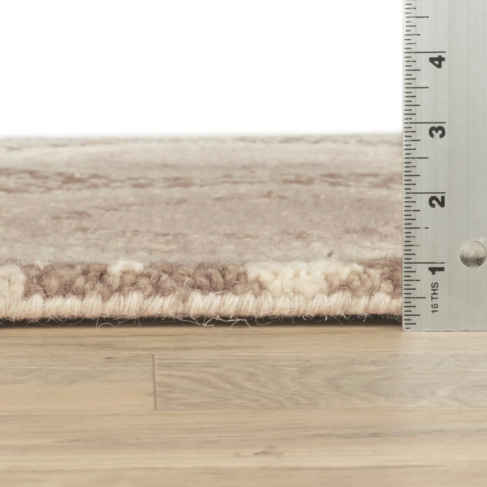 Medallion Hand Tufted Wool Rug | Grey - Image 3