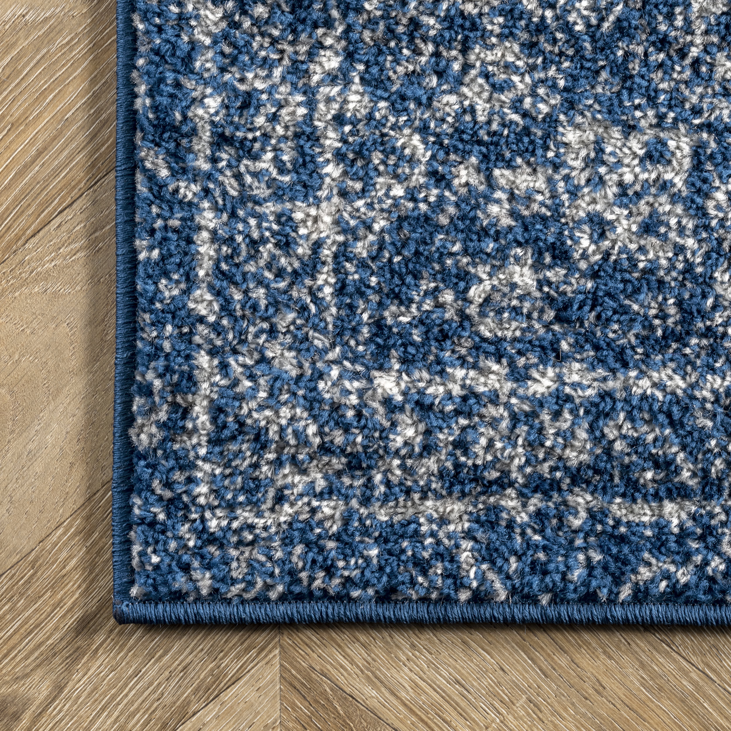 Medieval Tracery Rug | Dark Blue - Image 3