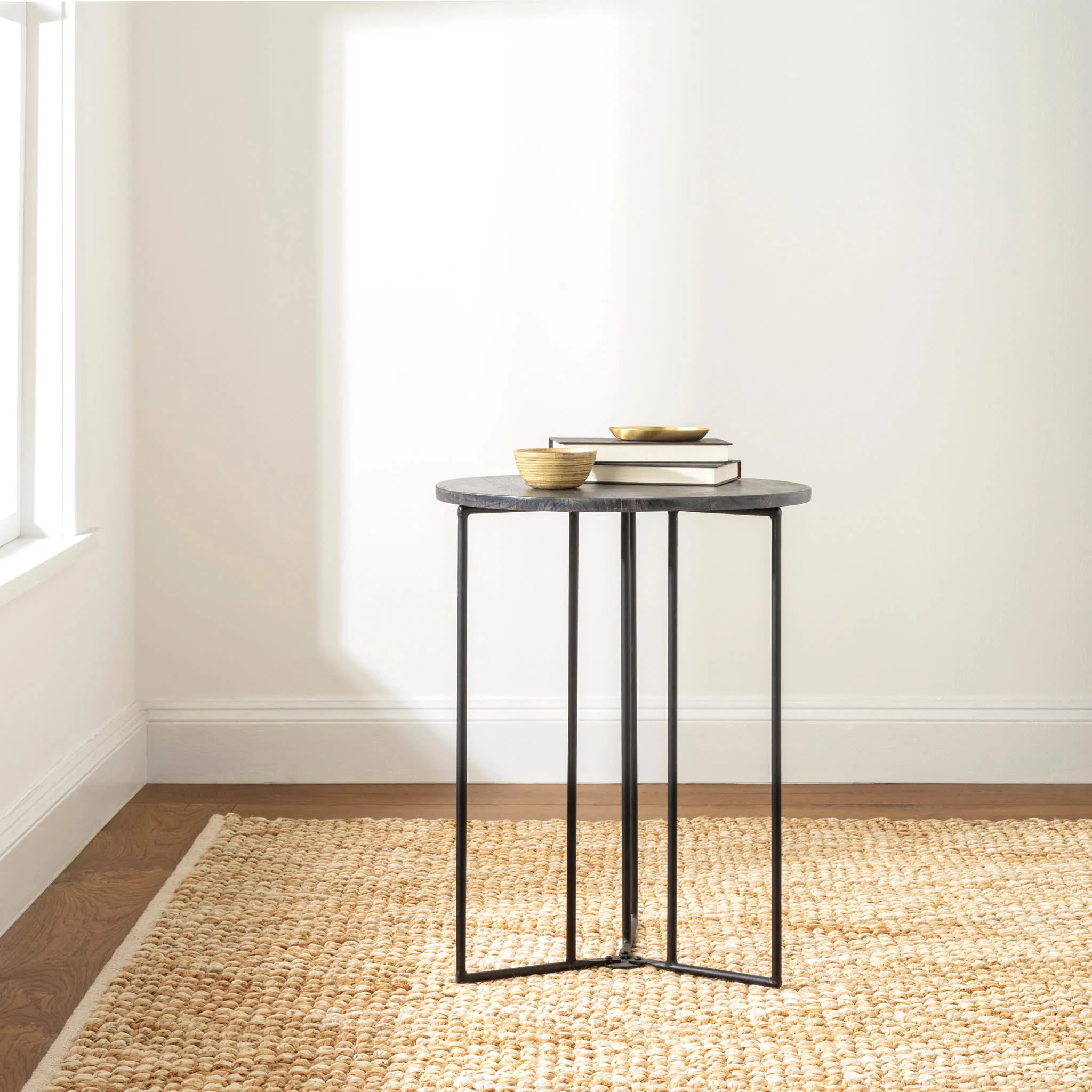 Meghan Handwoven Jute Rug | Ivory/Natural - Image 3