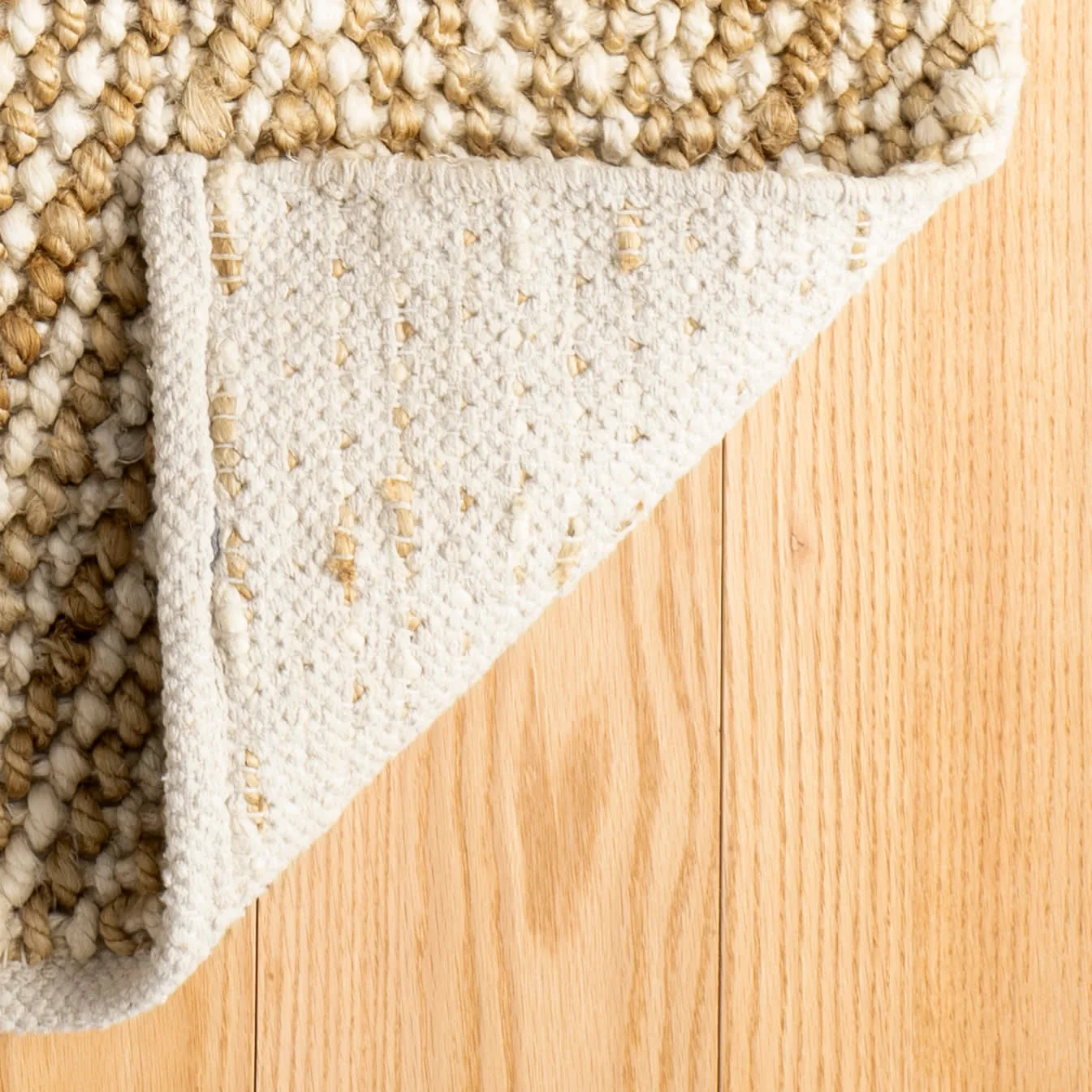 Meghan Handwoven Jute Rug | Ivory/Natural - Image 6