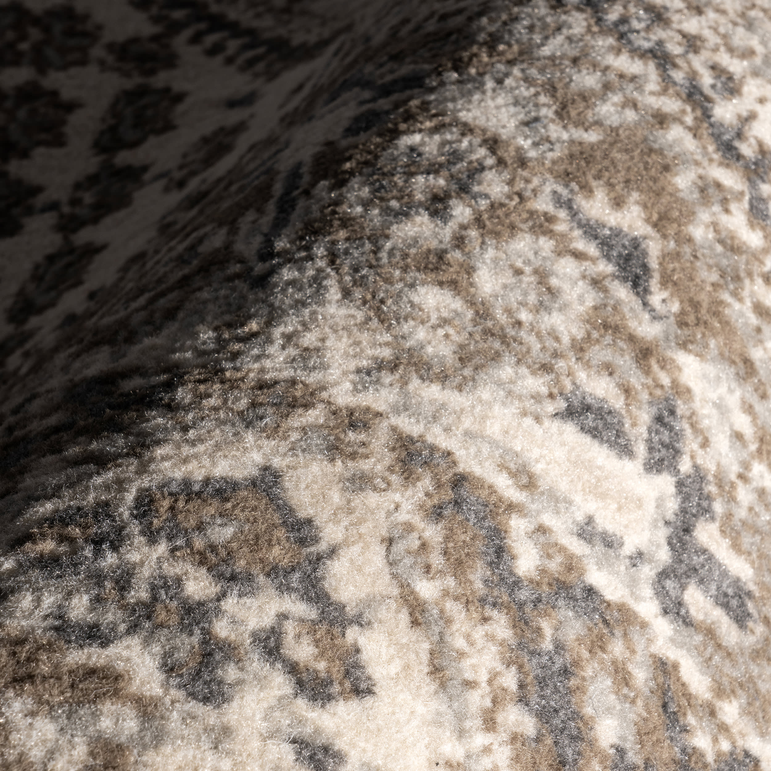 Melange Tiles Rug | Beige - Image 3