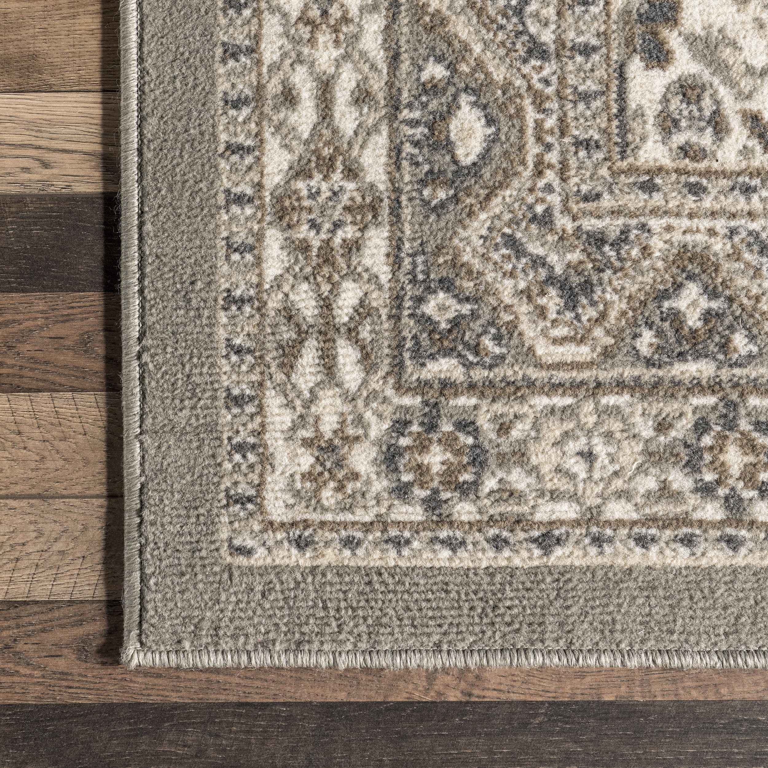 Melange Tiles Rug | Taupe - Image 3