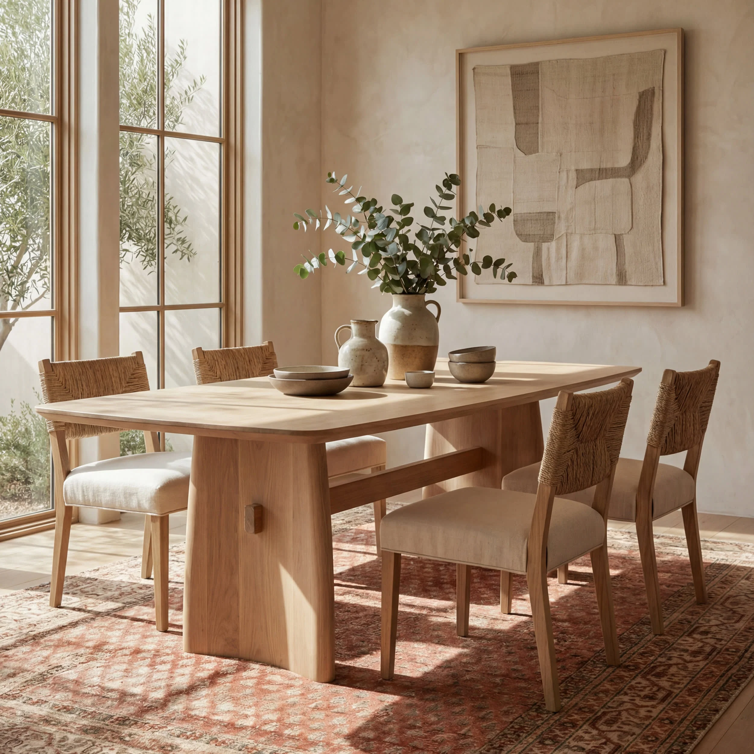 Melin Distresed Washable Rug | Orange - Image 7