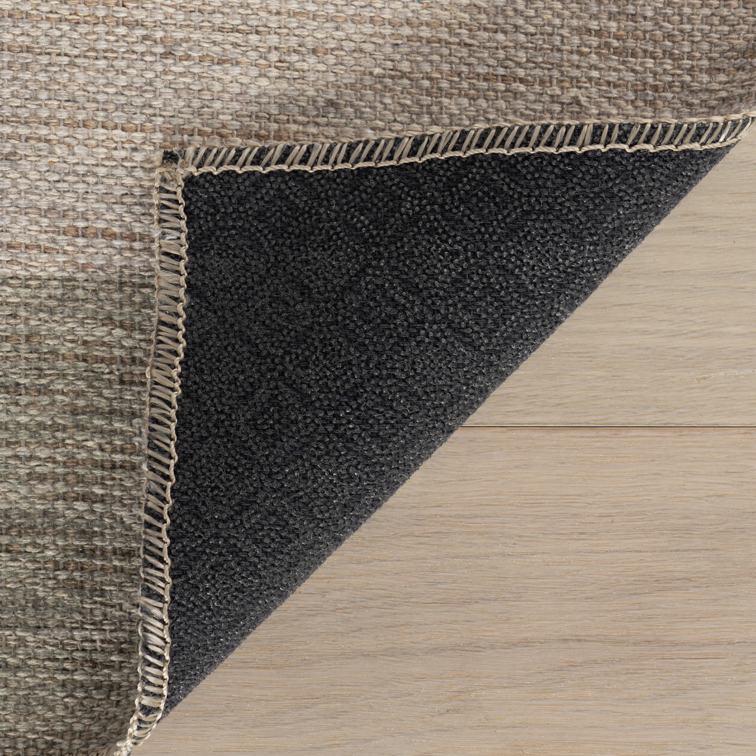 Mephira Checkered Washable Rug | Green - Image 8