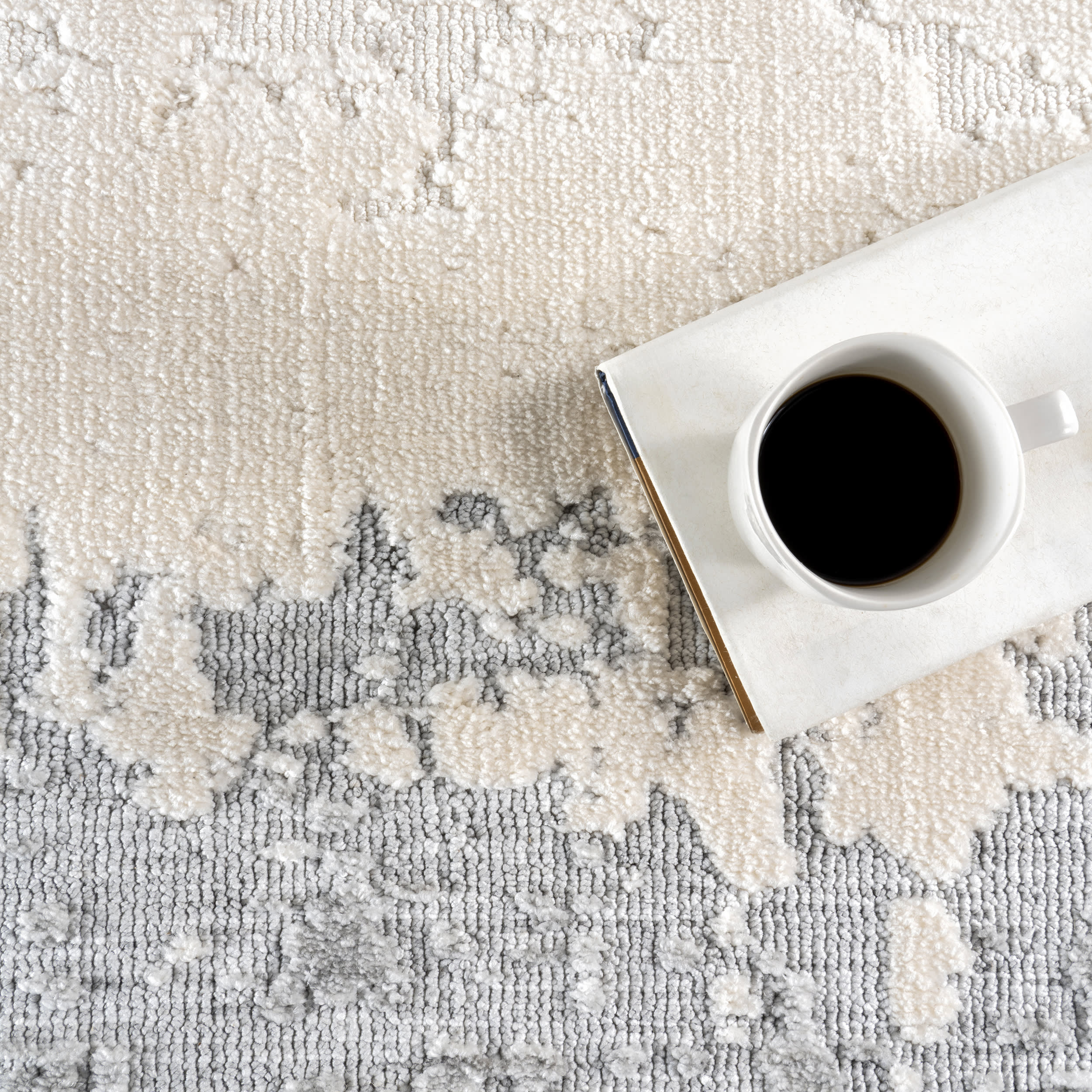 Mera Bordered Rug | Ivory - Image 7