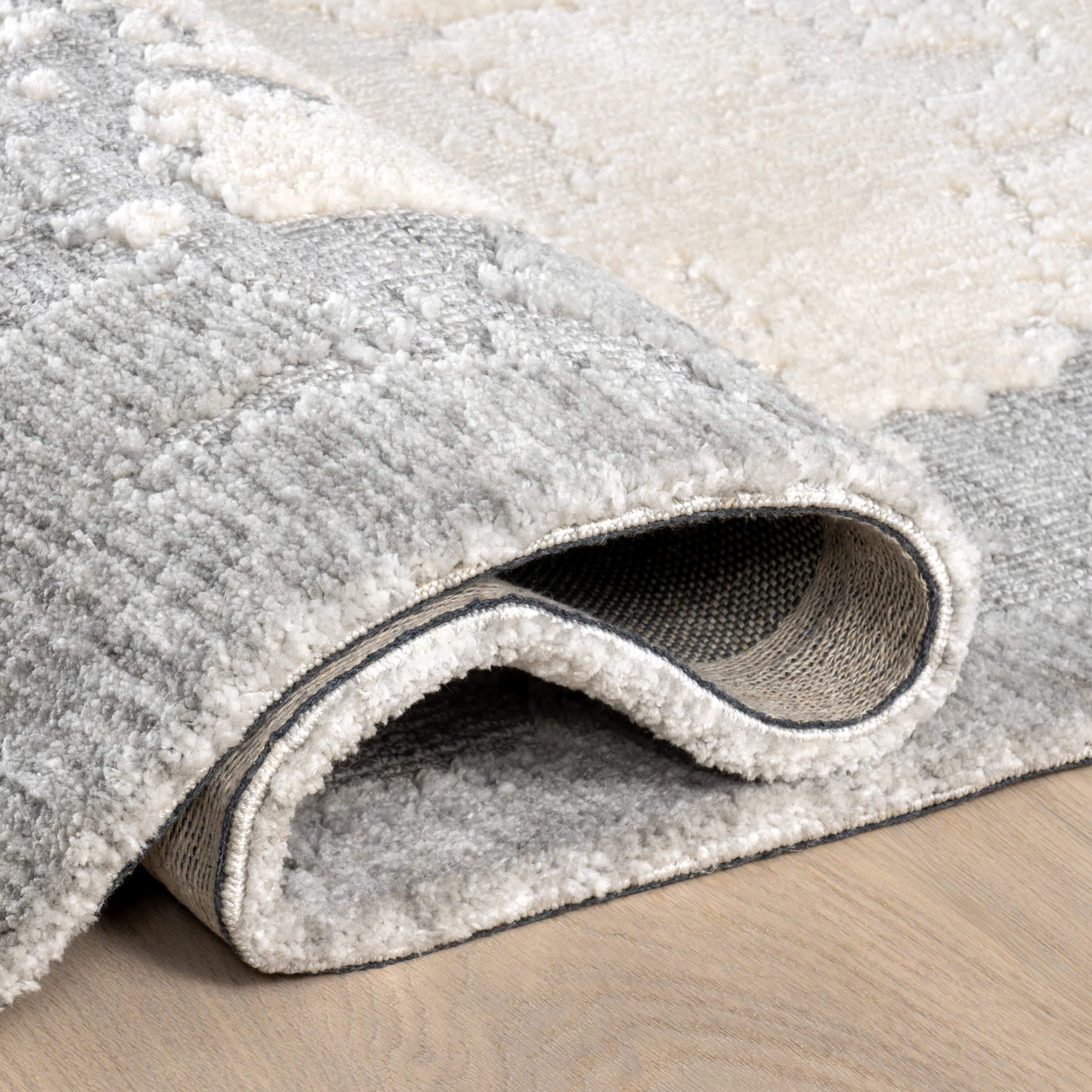 Mera Bordered Rug | Ivory - Image 8