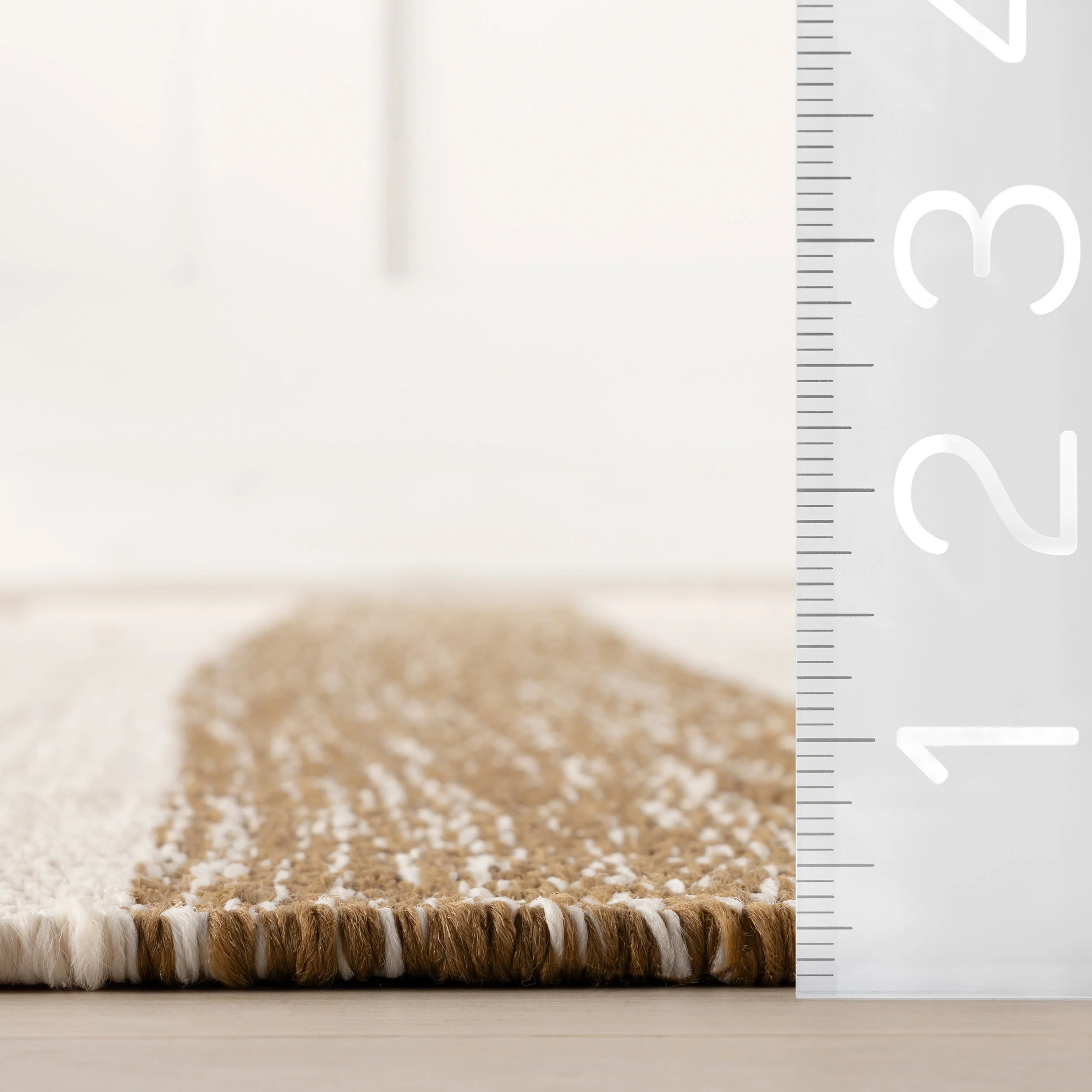 Merindah Striped Indoor/Outdoor Rug | Brown - Image 6