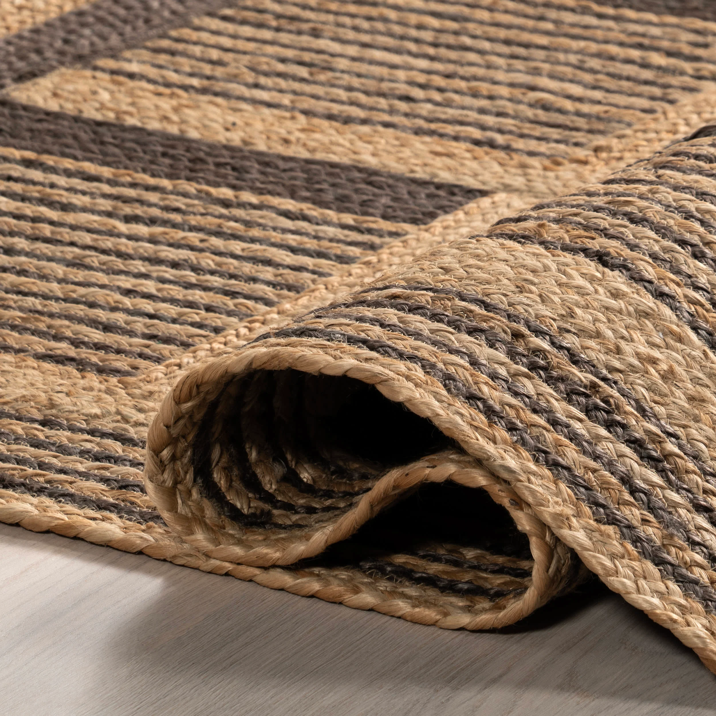 Merna Magic Tiled Jute Rug | Natural - Image 8