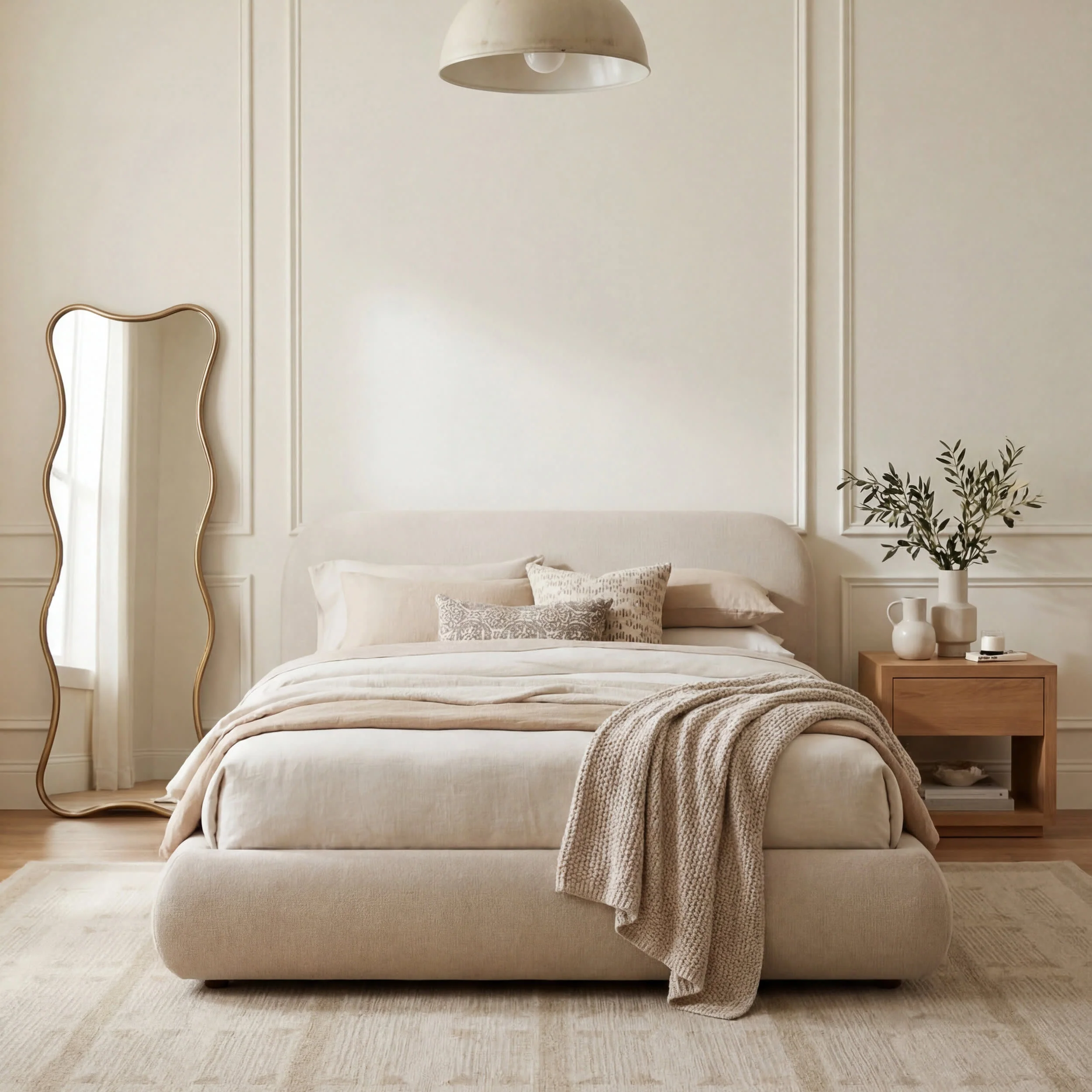 Merneia Bohemian Washable Rug | Natural - Image 8