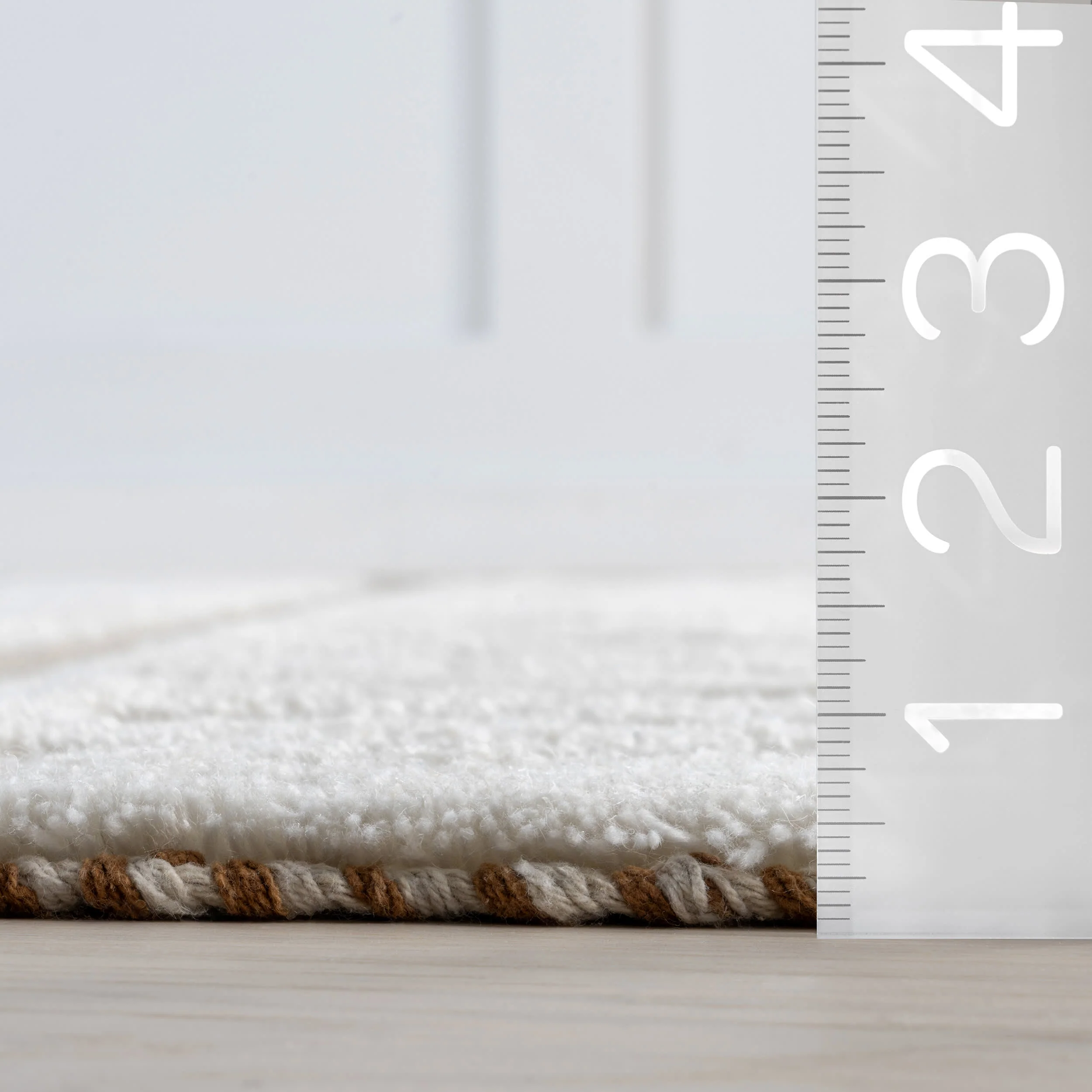 Merrick Tasseled Cotton Rug | Rust - Image 5