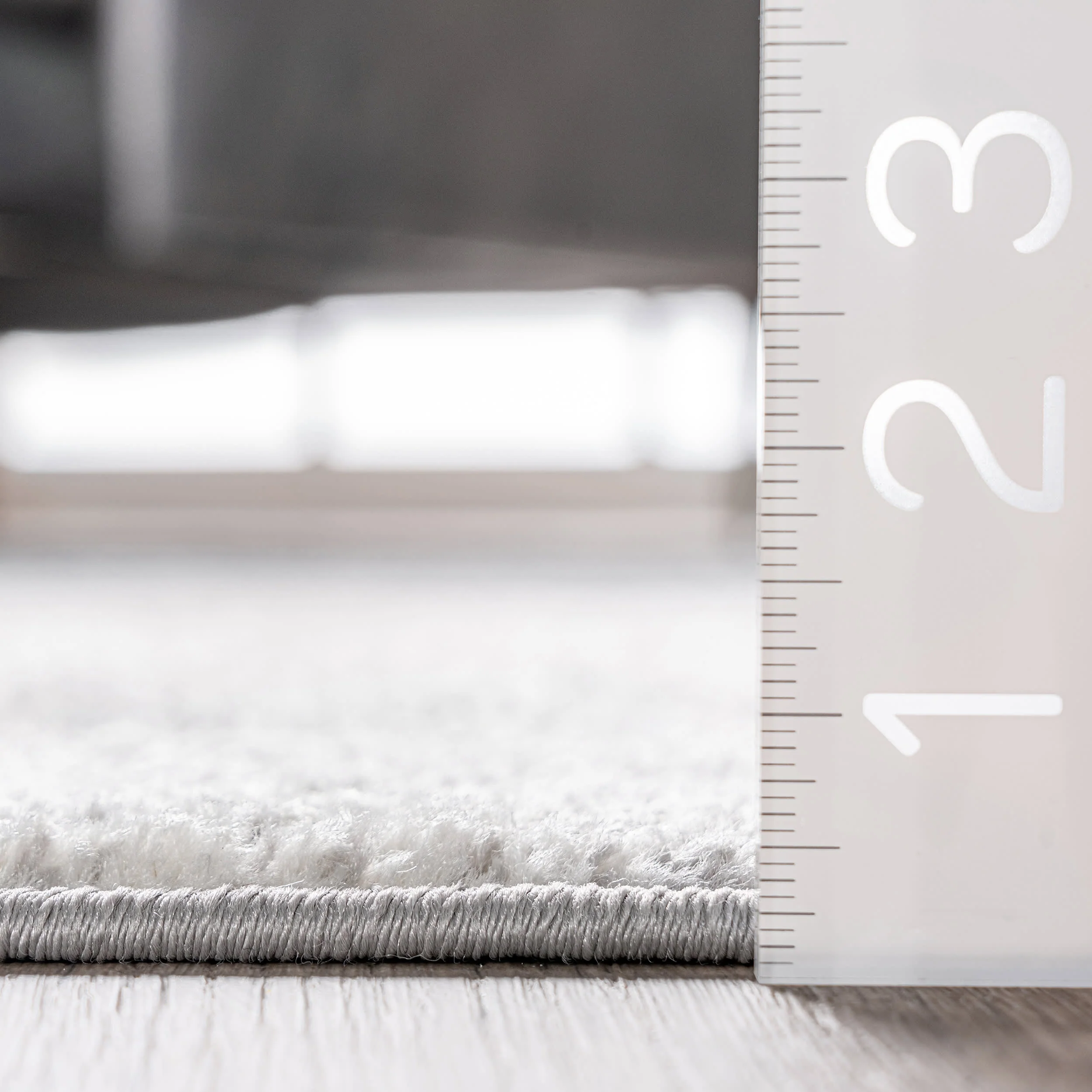 Midnight Fog Abstract Rug | Grey - Image 5