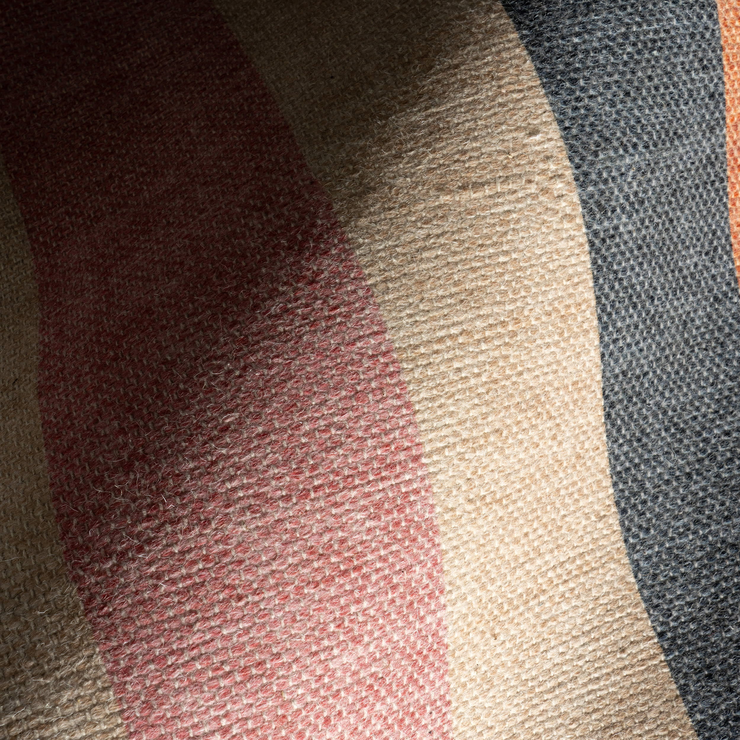 Midtown Abstract Wool Rug | Pink - Image 3