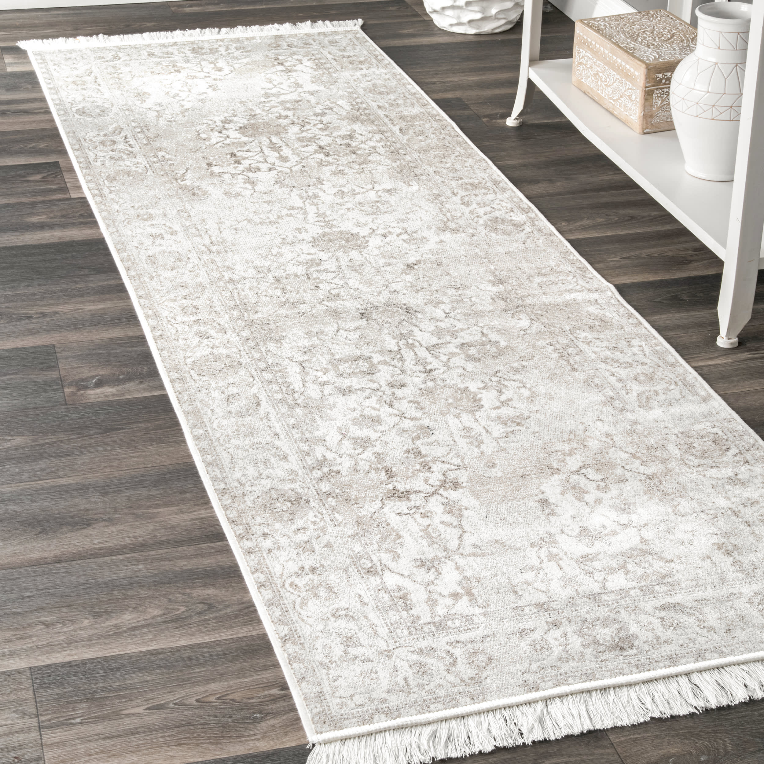 Miller Fading Floral Rug | Ivory - Image 2