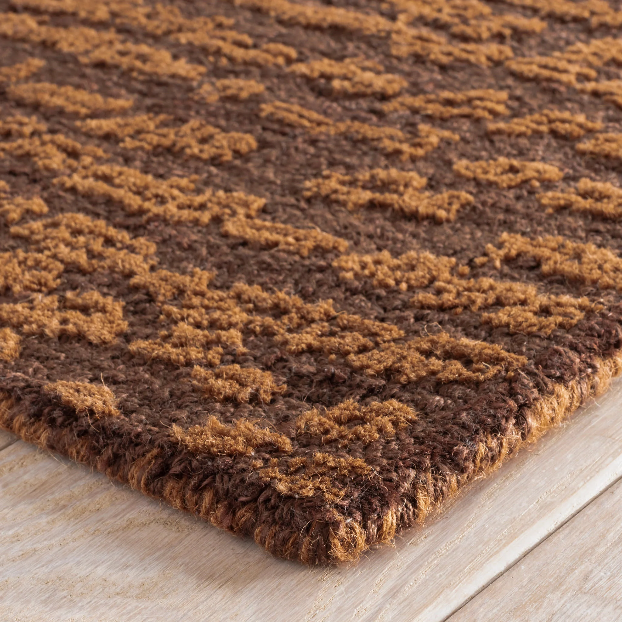 Mina Tufted Wool Custom Rug | Caramel - Image 6