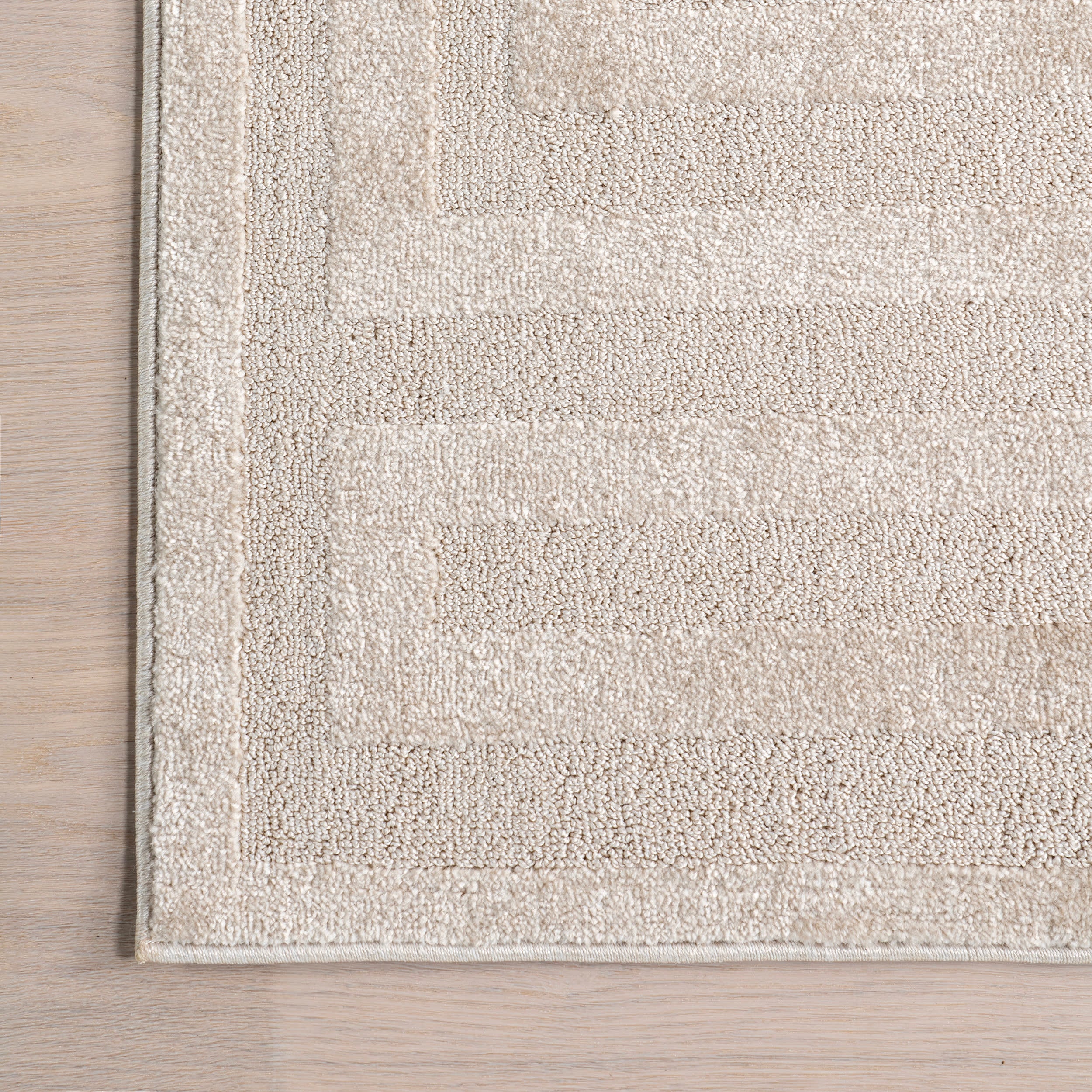 Minette Geometric Rug | Cream - Image 3