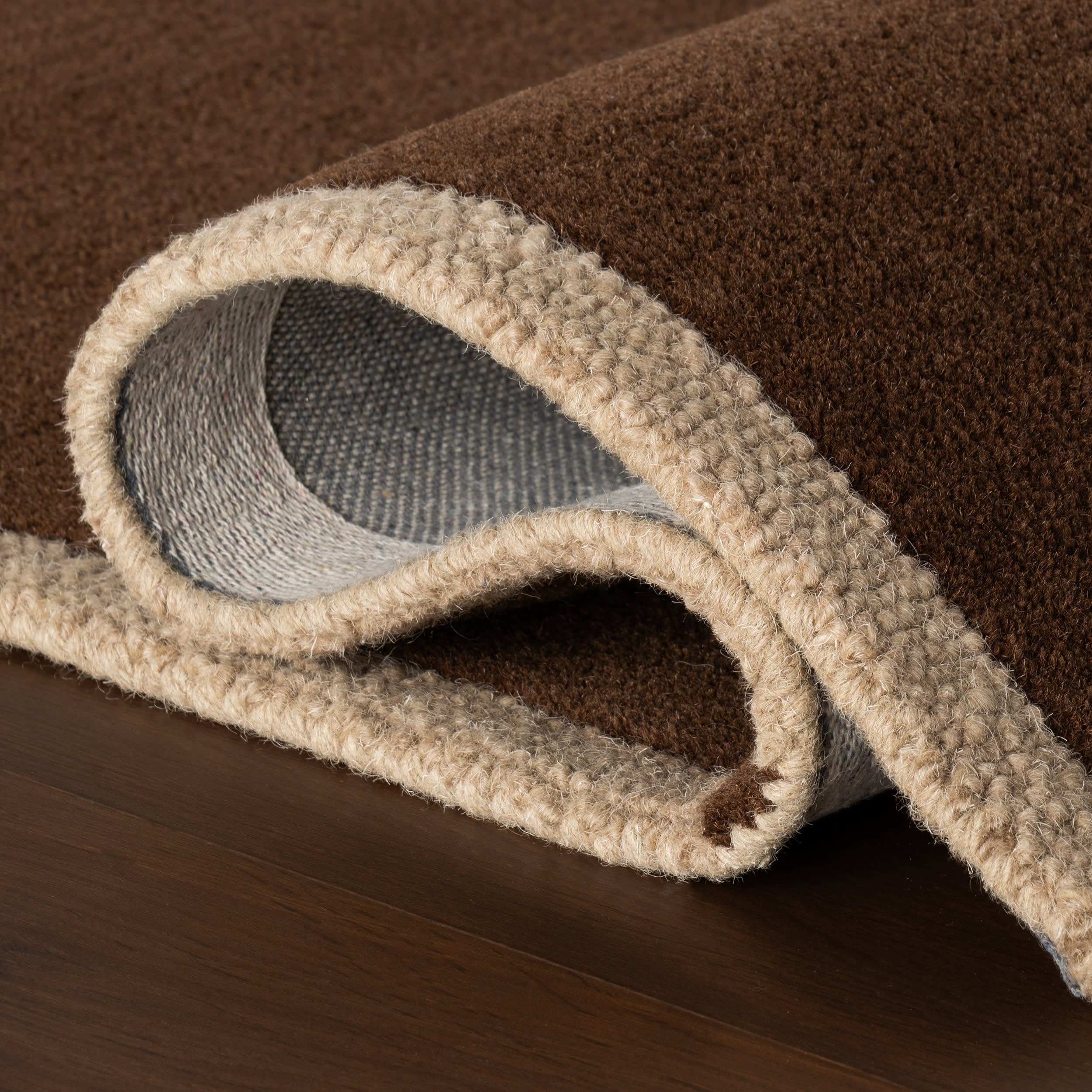 Mira Mid-Century Geometric Rug | Brown - Image 3