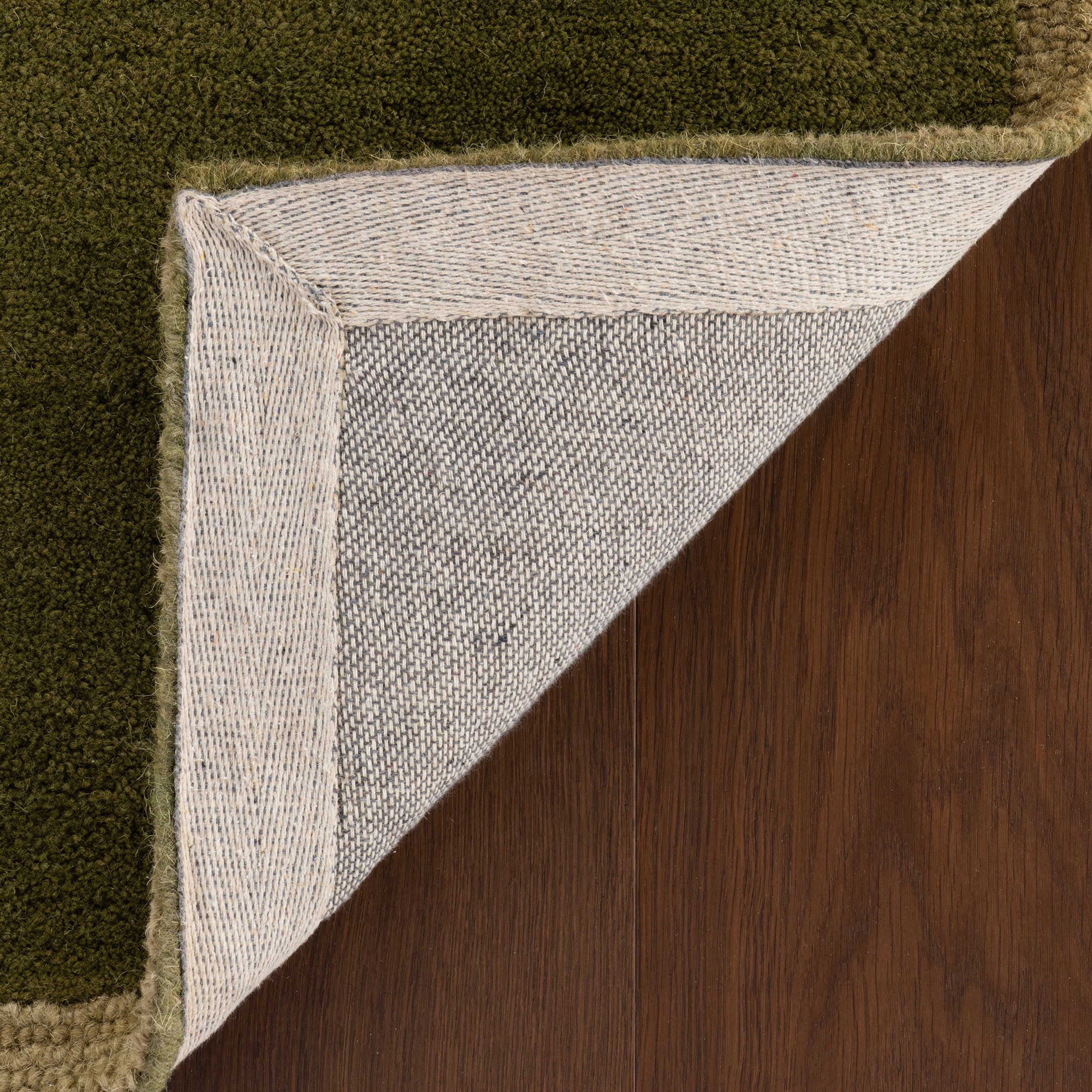 Mira Mid-Century Geometric Rug | Green - Image 9