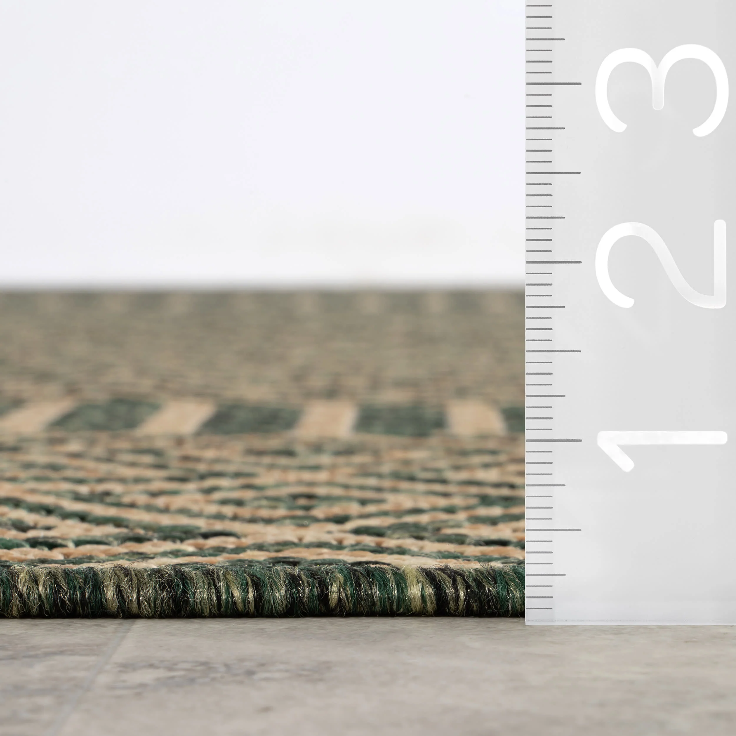 Mireva Modern Indoor/Outdoor Rug | Green - Image 5