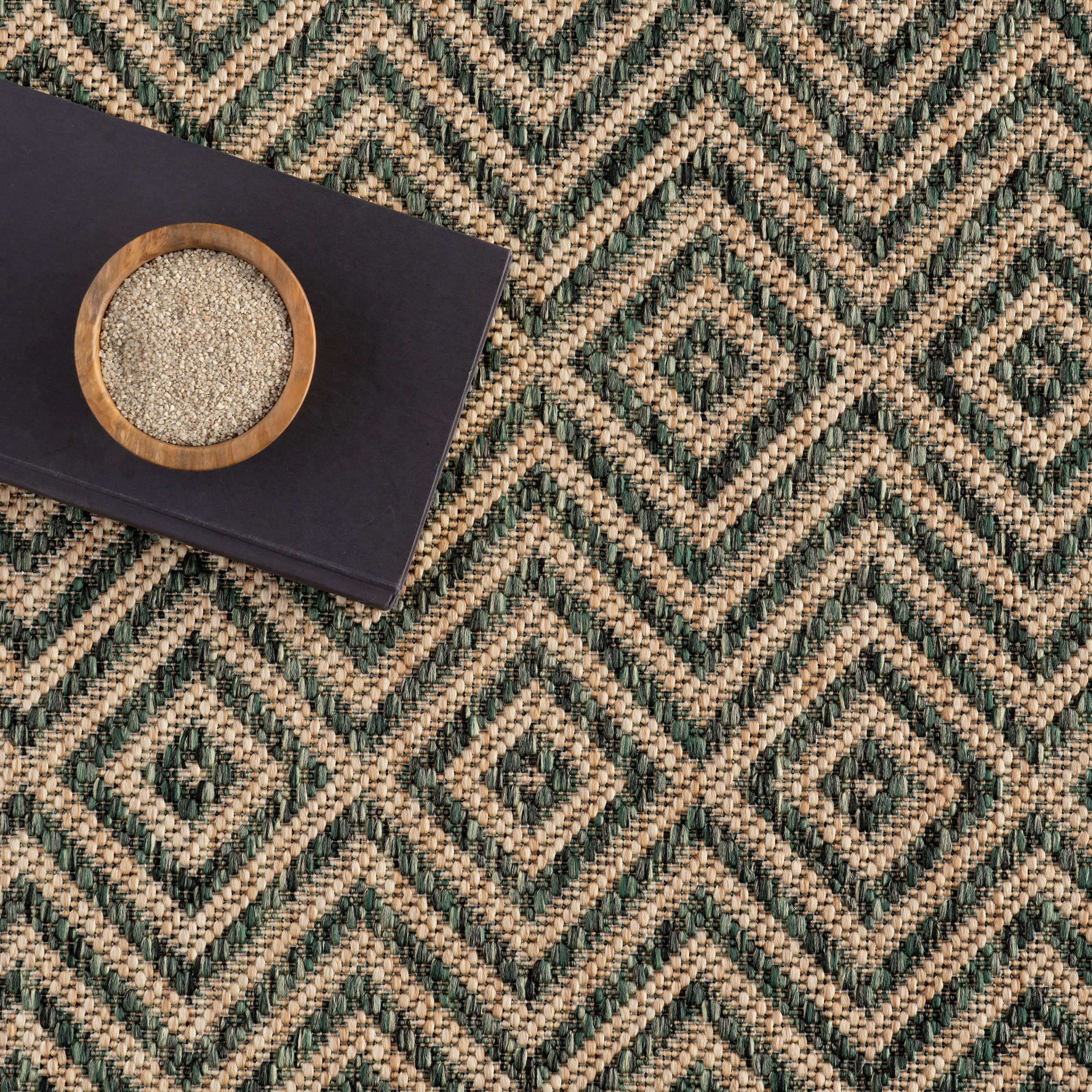 Mireva Modern Indoor/Outdoor Rug | Green - Image 7