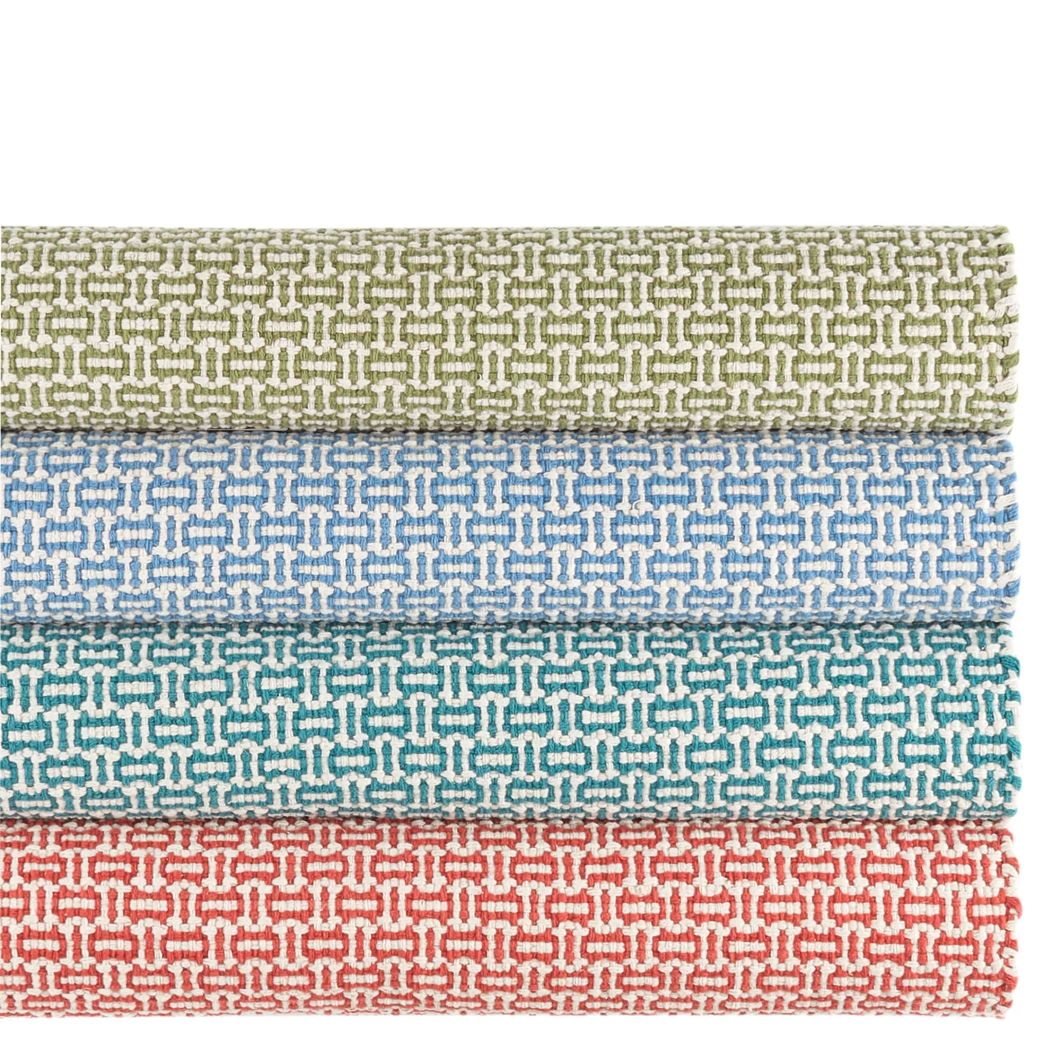 Miss Muffet Handwoven Cotton Rug | Paprika - Image 8