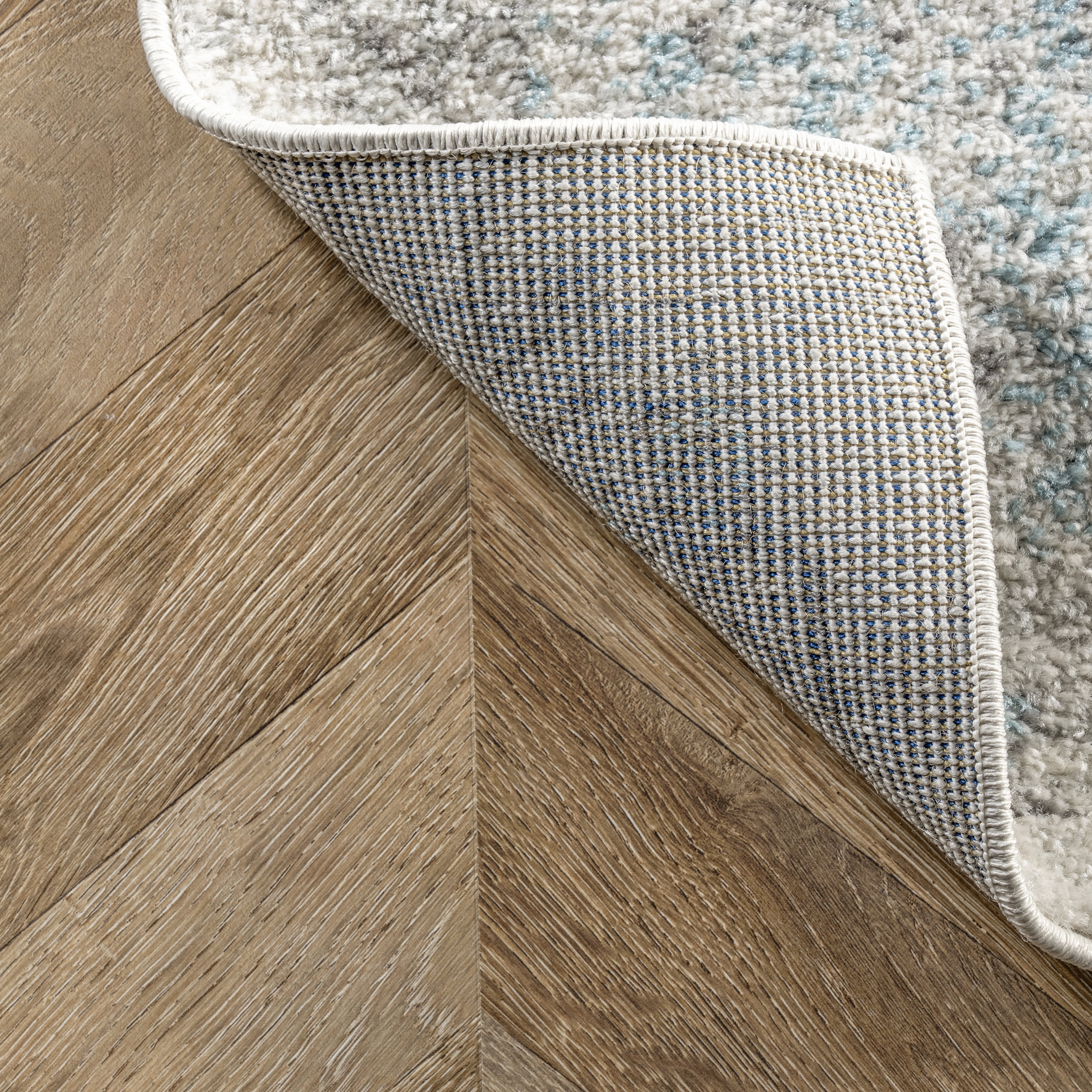 Misty Olden Herati Rug | Aqua - Image 2