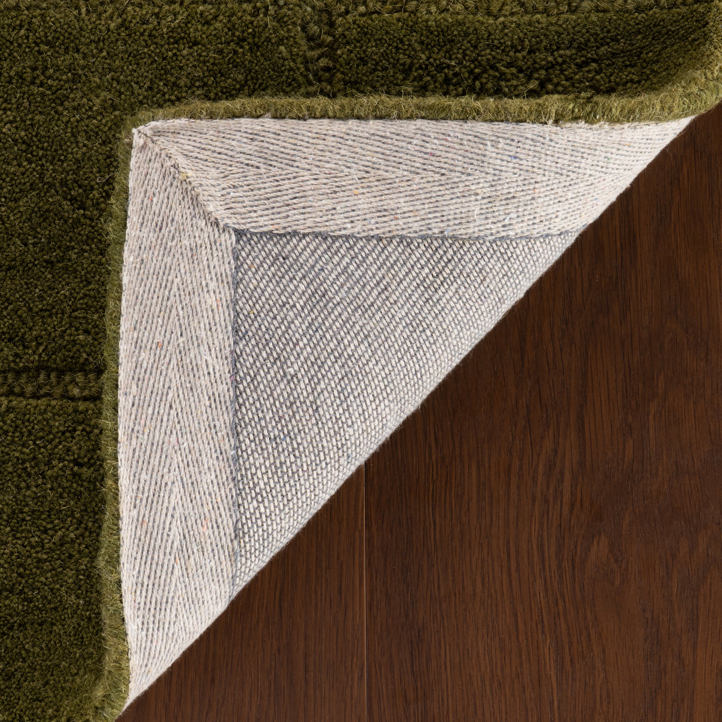 Miva Modern Geometric Rug | Green - Image 8