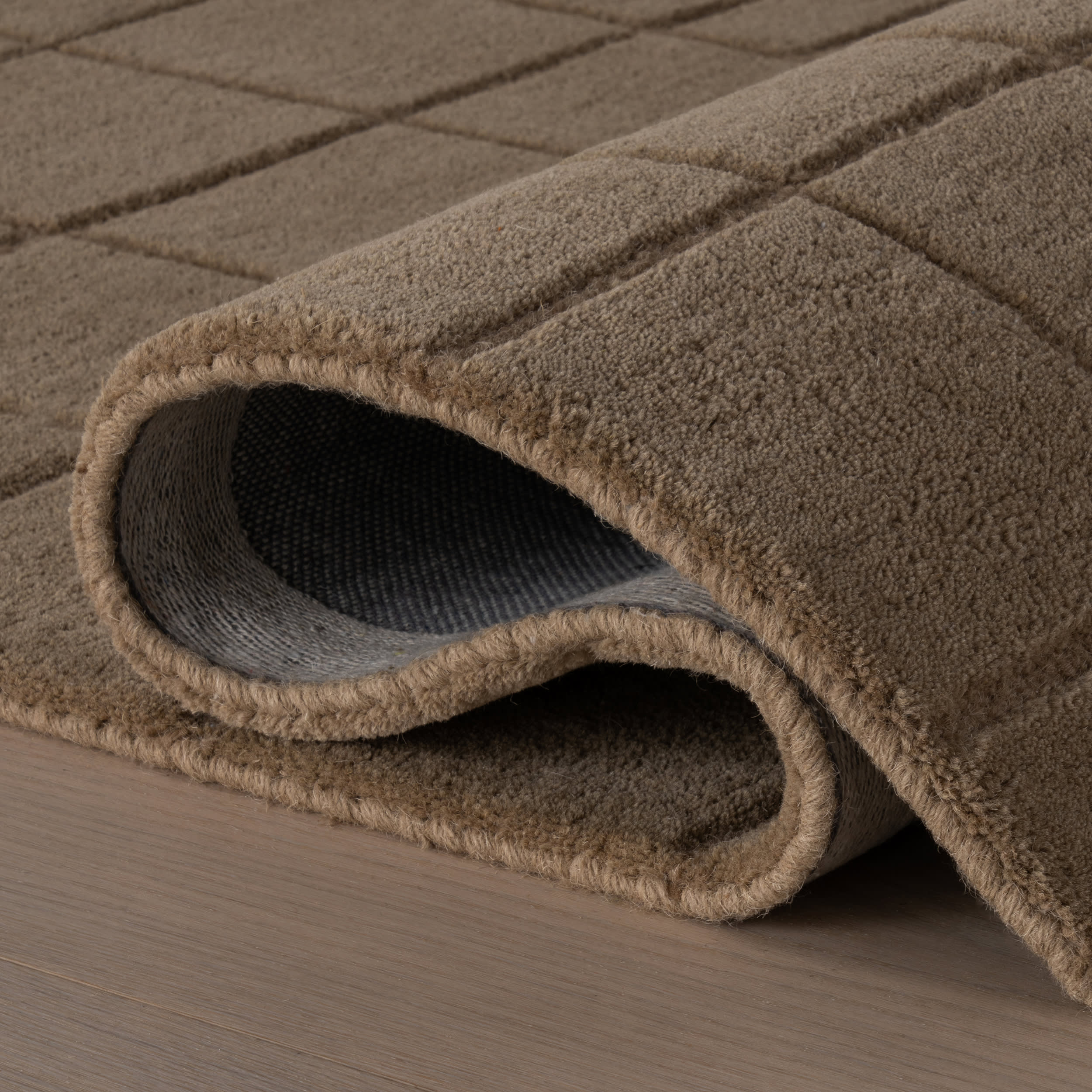 Miva Modern Geometric Rug | Tan - Image 4