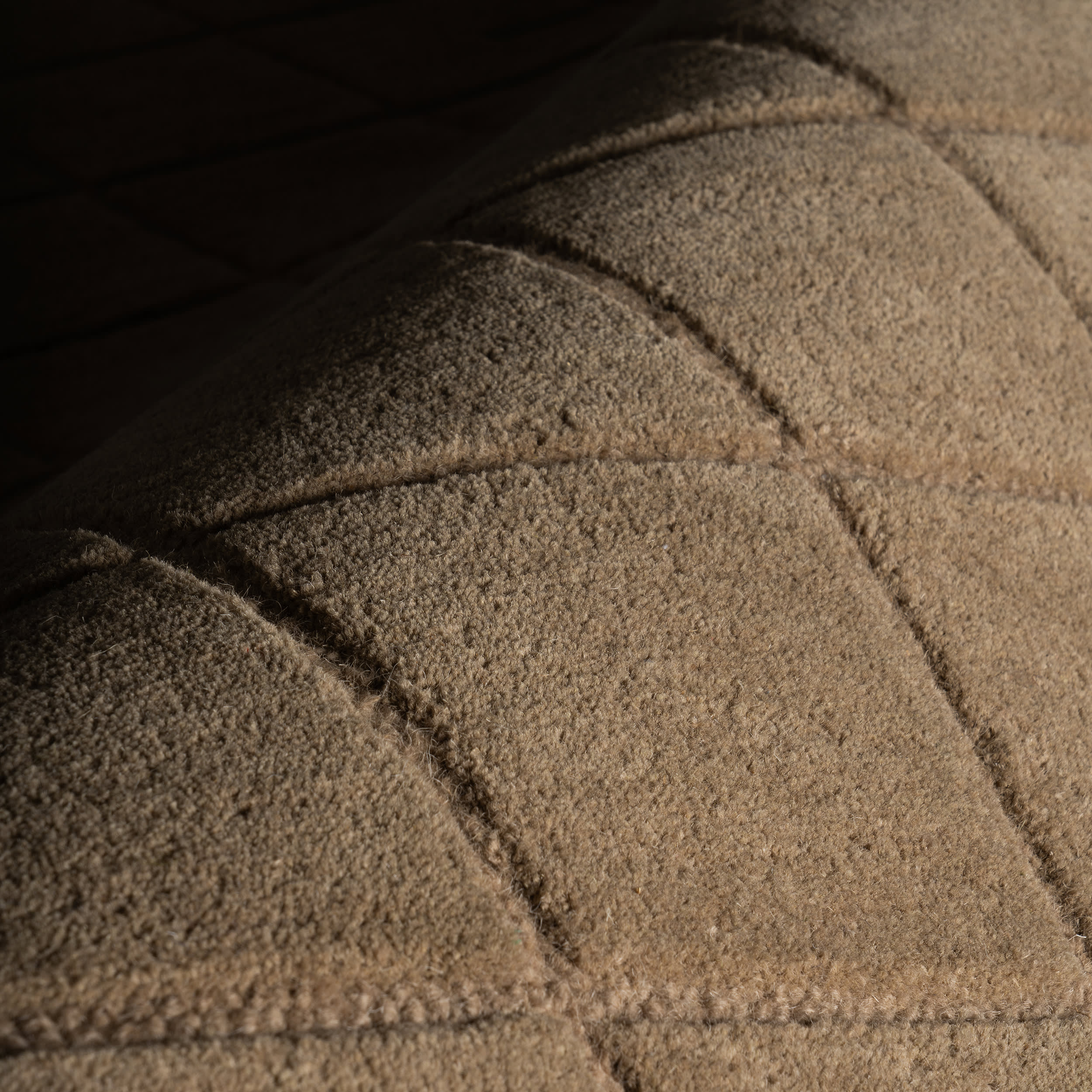 Miva Modern Geometric Rug | Tan - Image 5