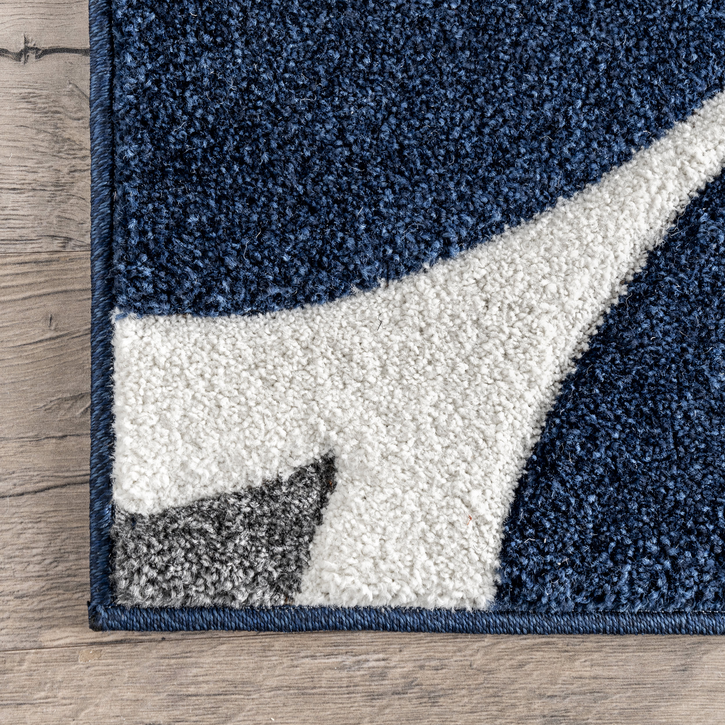 Mod Trellis Rug | Navy - Image 3