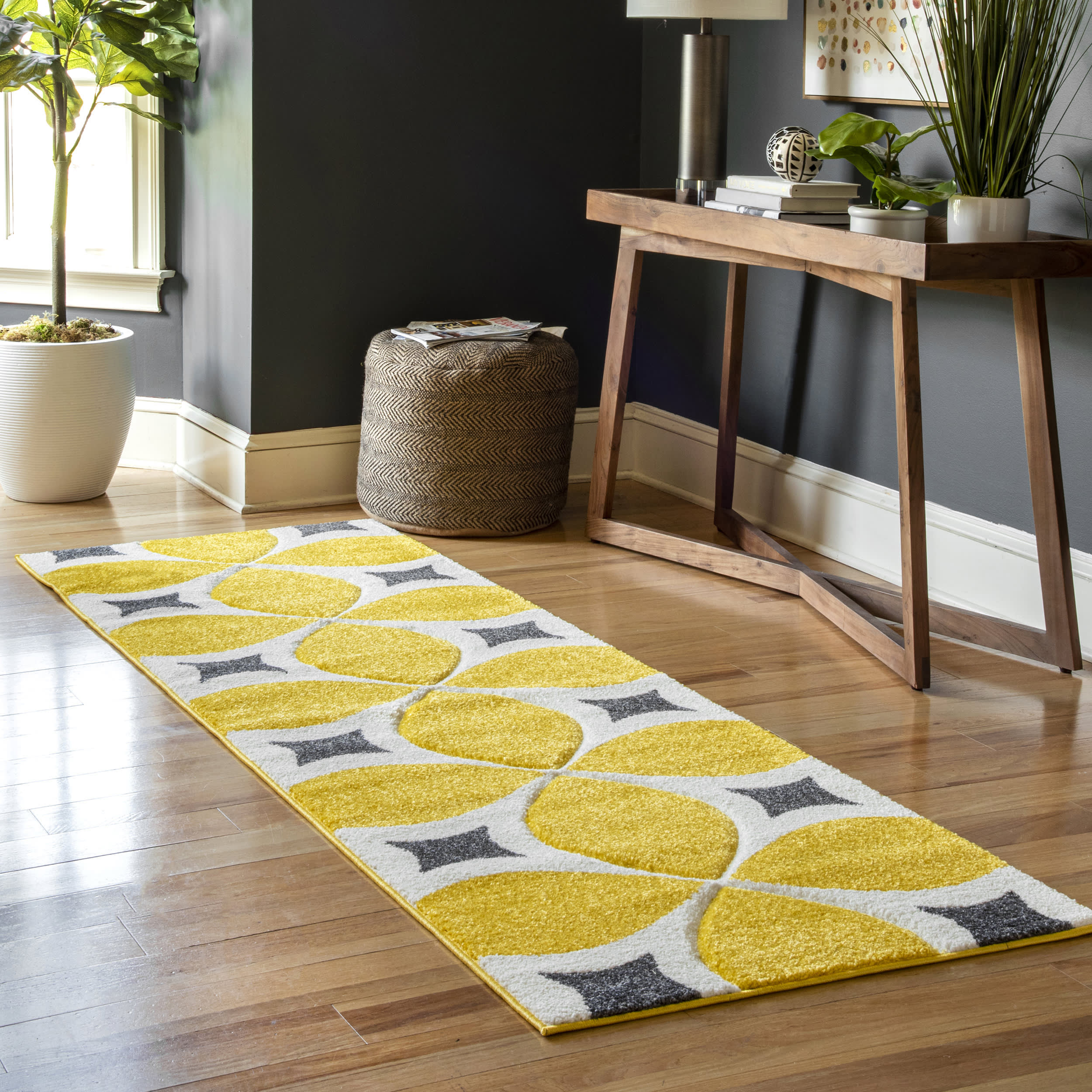 Mod Trellis Rug | Sunflower - Image 2