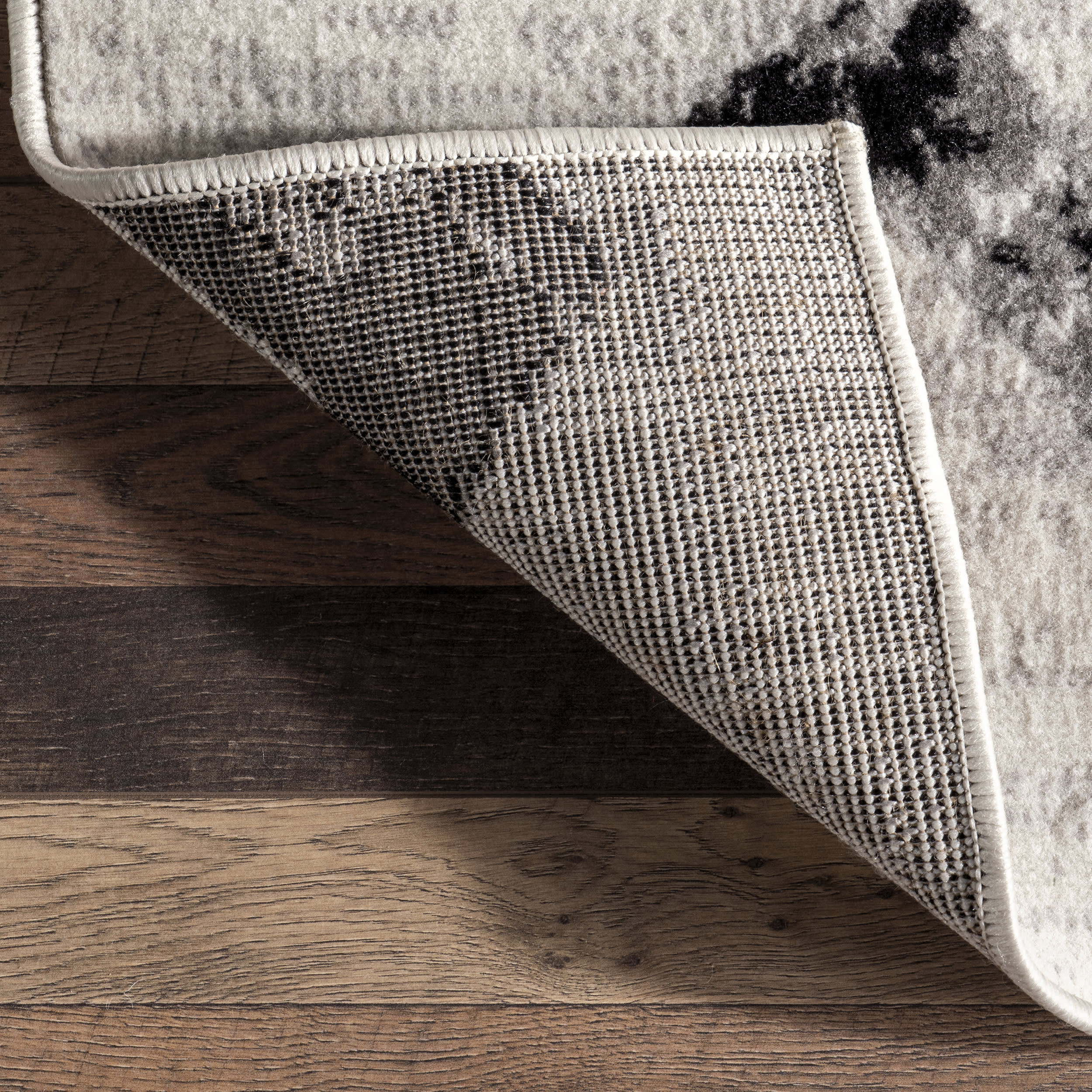 Modern Chevrons Rug | Grey - Image 6