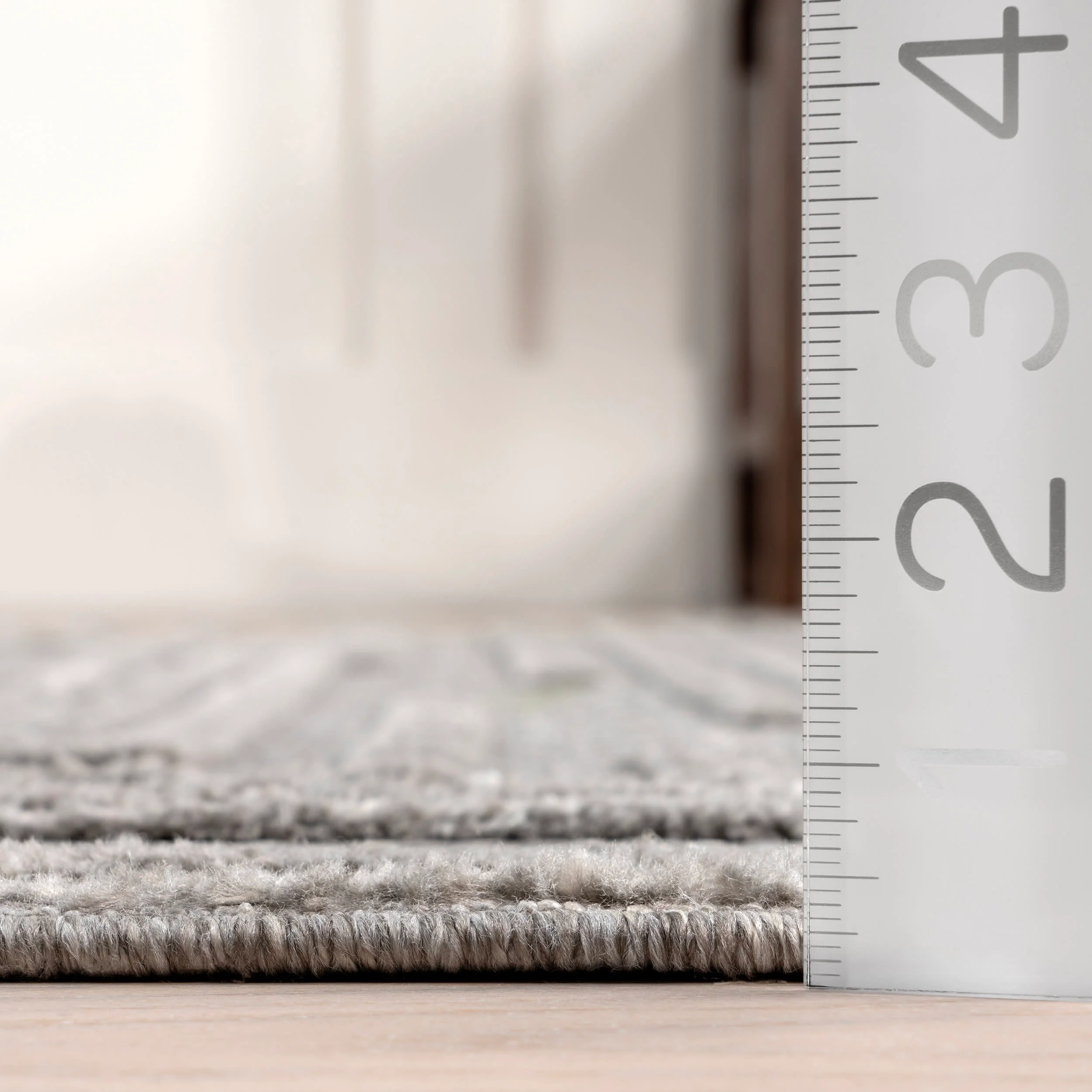Monique Abstract Line Rug | Grey - Image 5