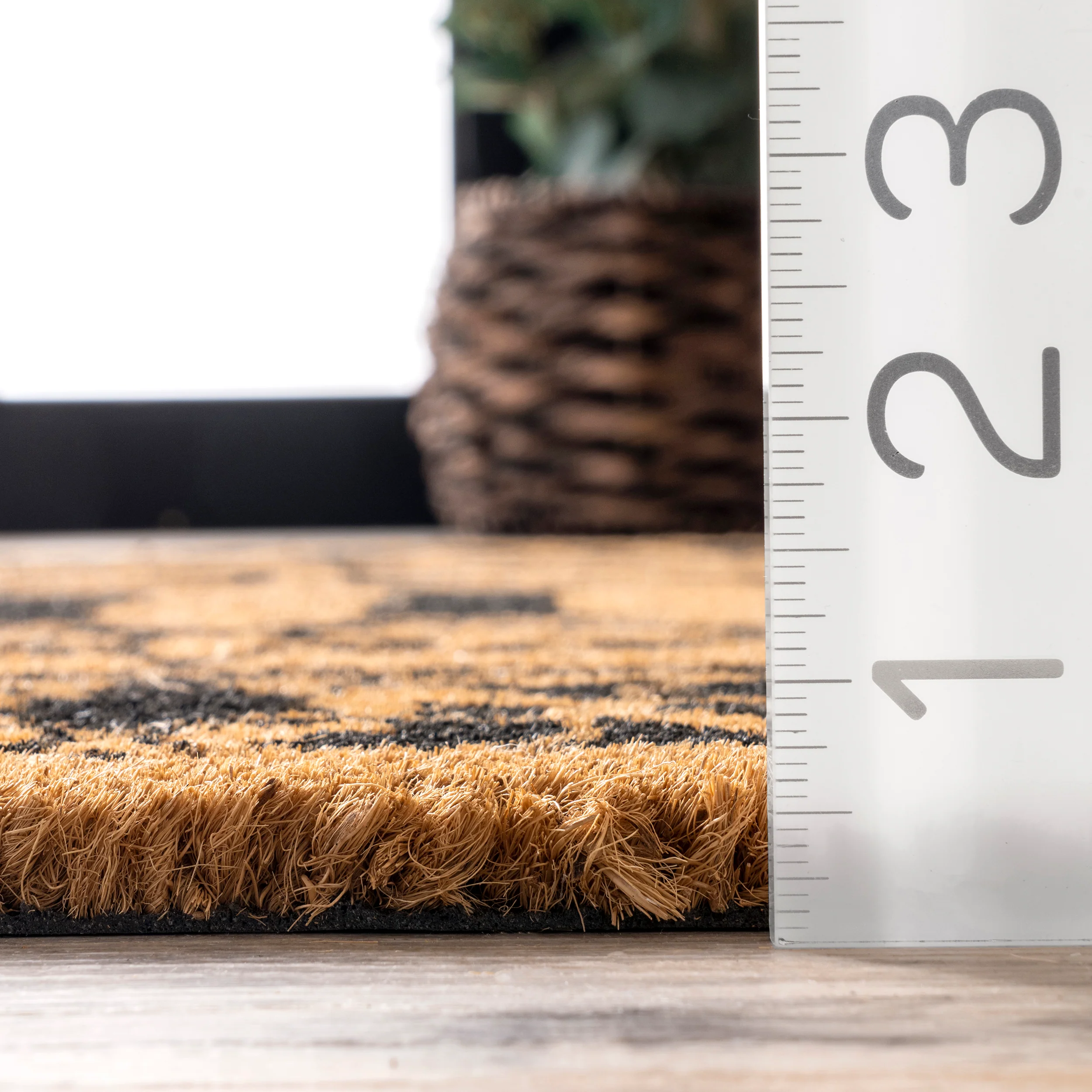 Monogrammed Outdoor Welcome Door Mat | Letter U - Image 5