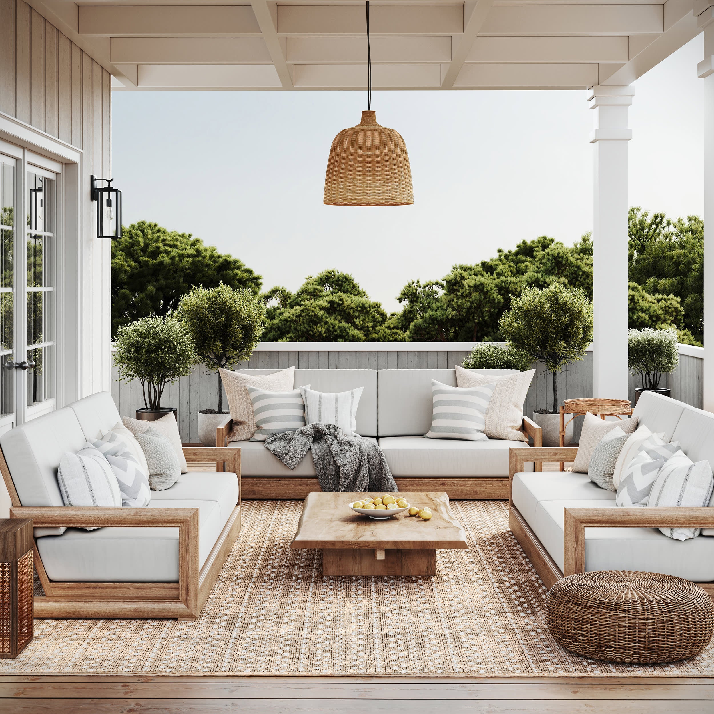 Surfrider Indoor/Outdoor Rug | Neutral - Image 2