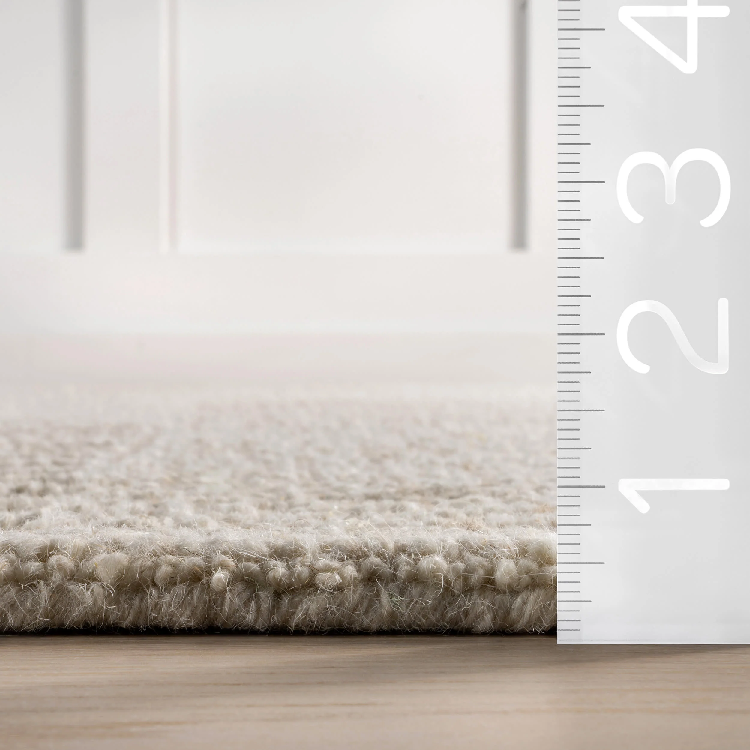 Montecito Tiled Wool Rug | Ivory - Image 6