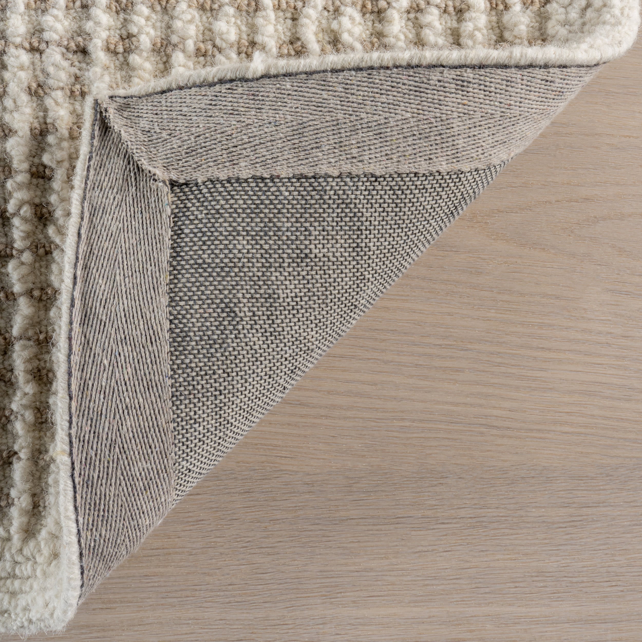 Montecito Tiled Wool Rug | Ivory - Image 8