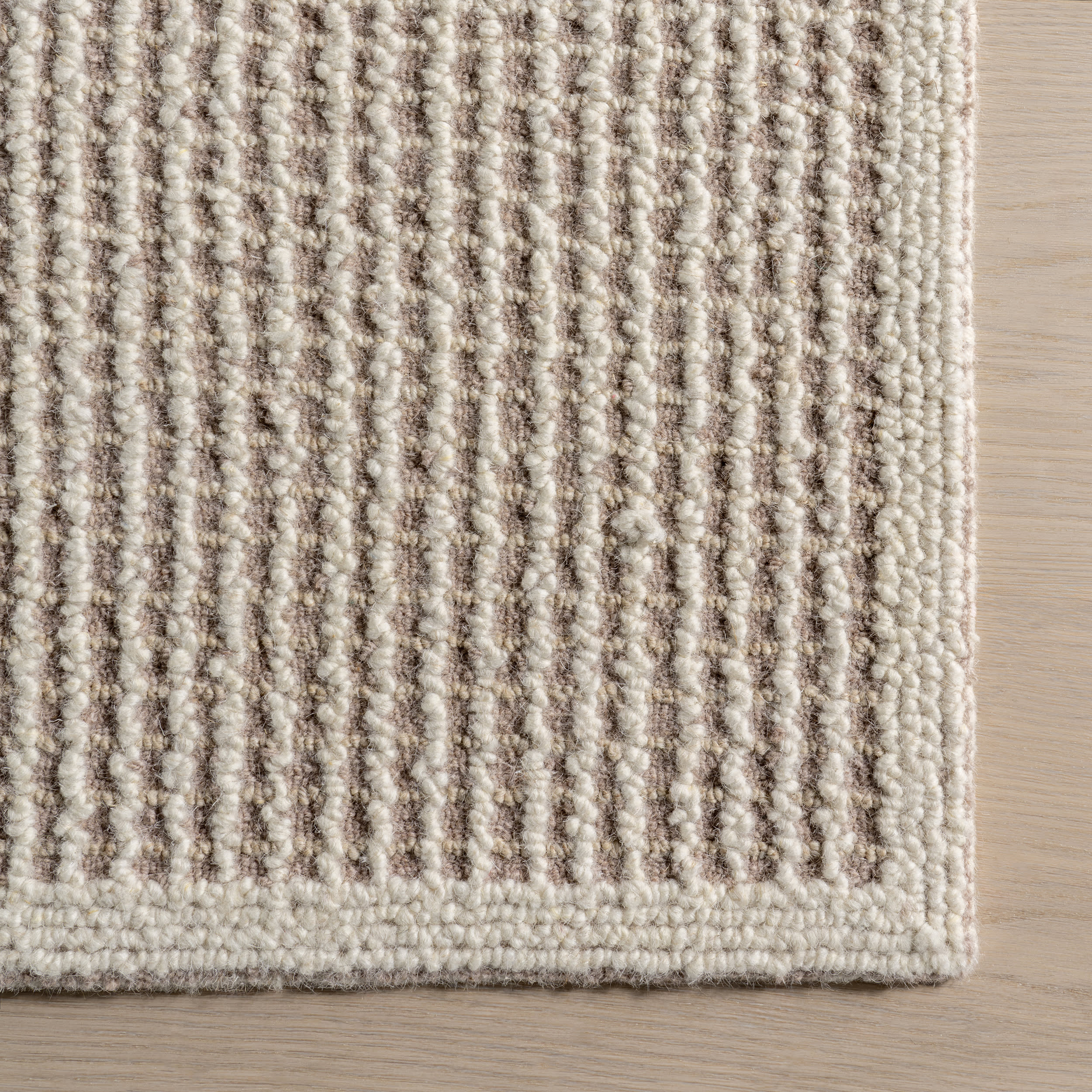 Montecito Tiled Wool Rug | Light Purple - Image 4