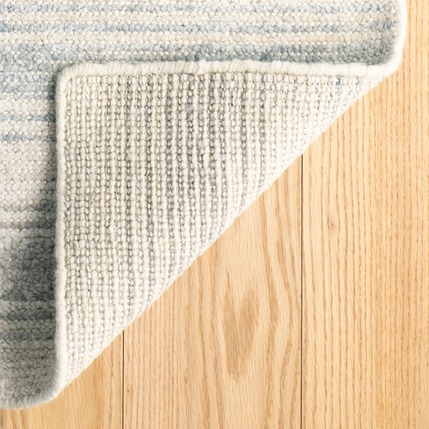 Moonshine Handwoven Cotton/Viscose Rug | Neutral - Image 5