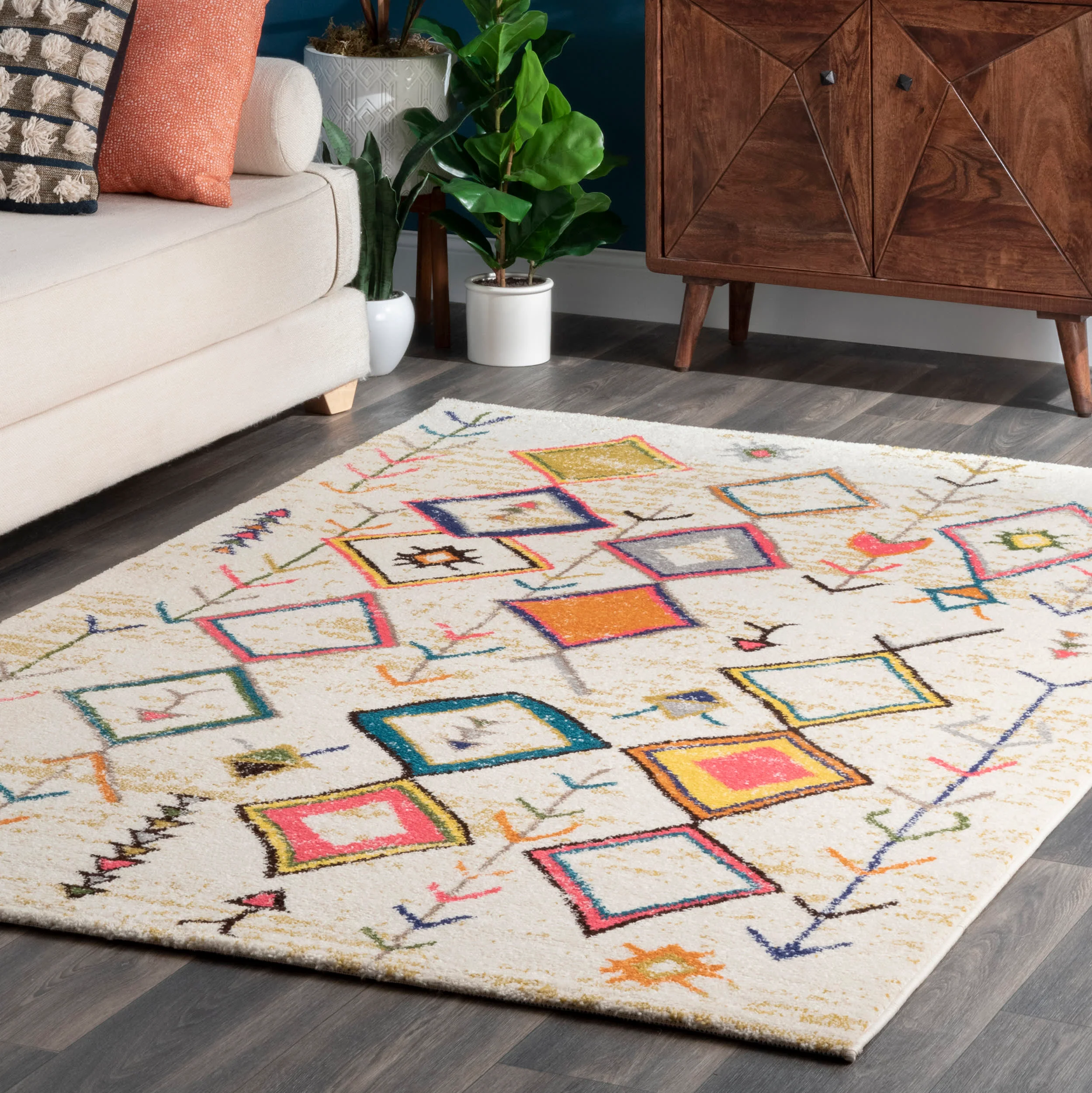 Moroccan Brilliance Rug | Multicolor - Image 2
