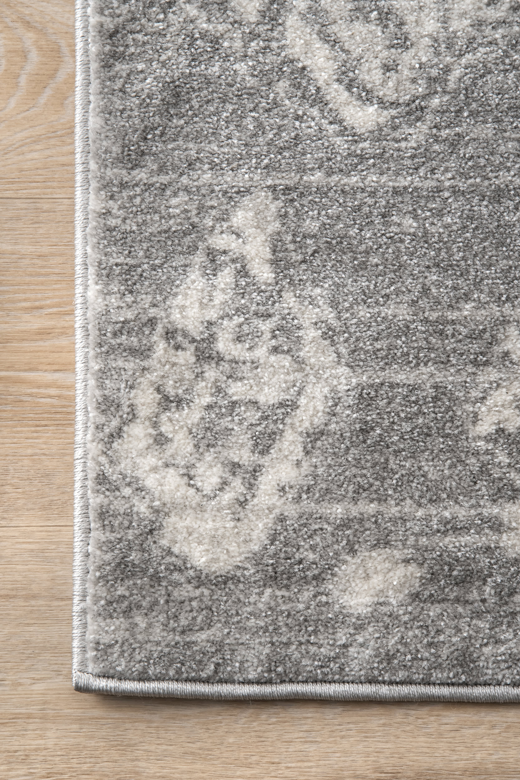 Moroccan Diamonds Rug | Grey - Image 3