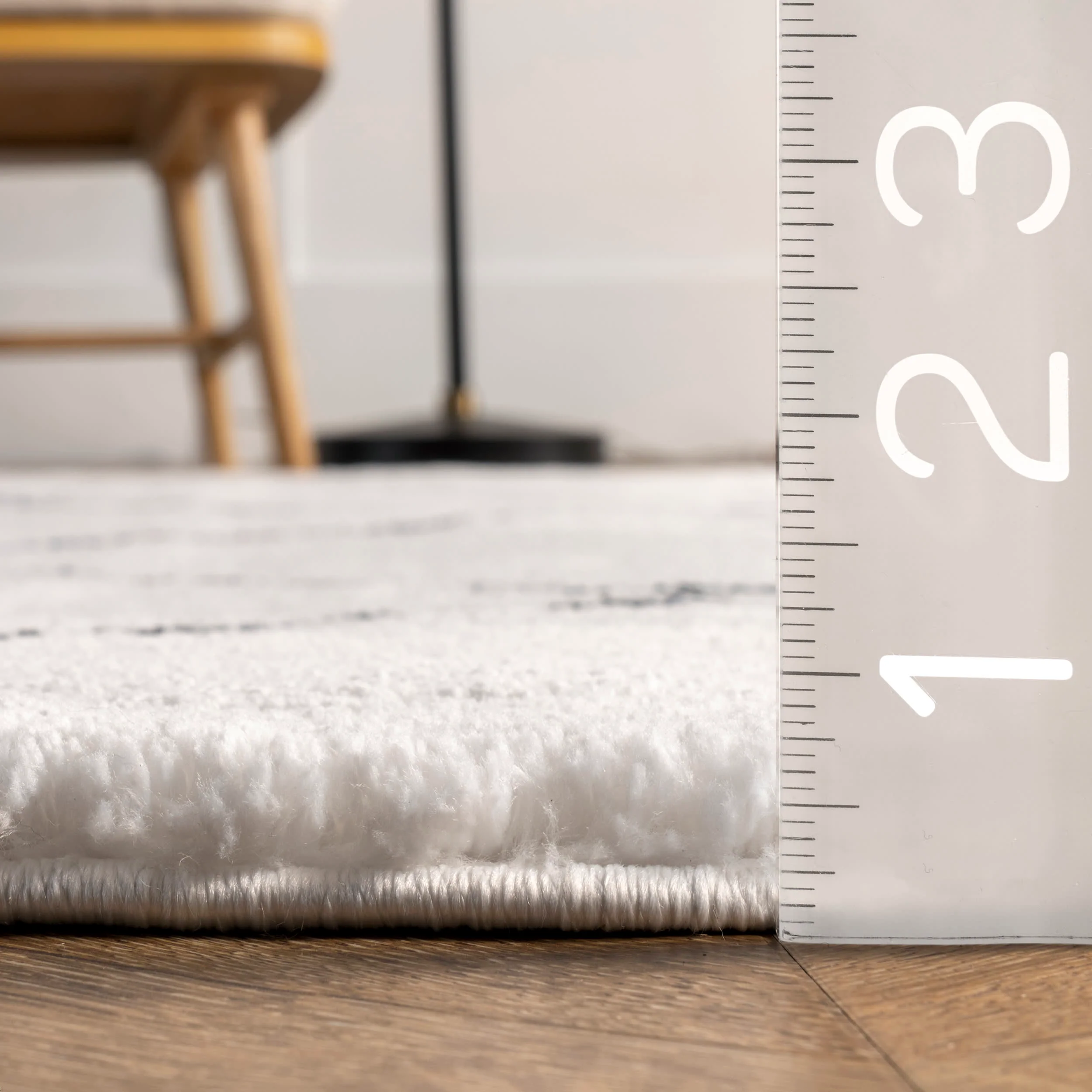 Moroccan Shag Rug | Natural - Image 5