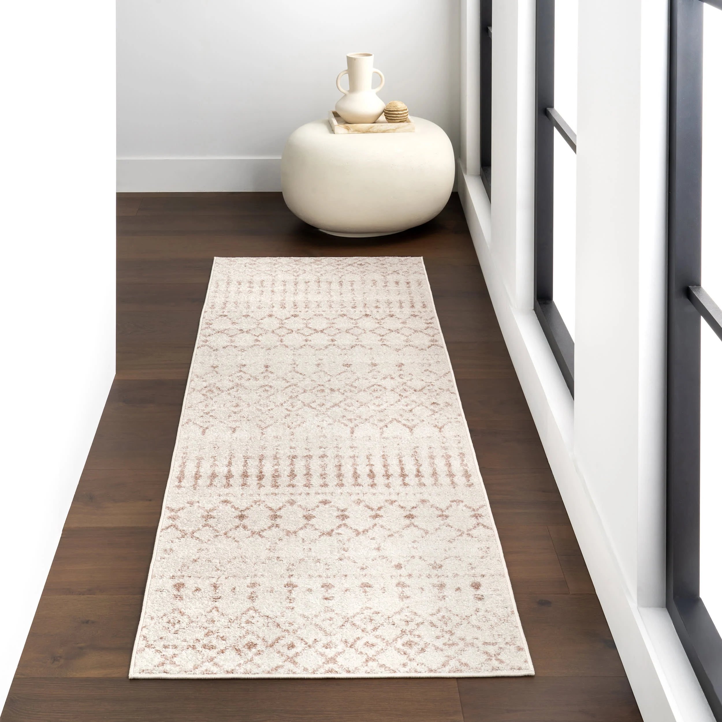Moroccan Trellis Rug | Neutral - Image 2
