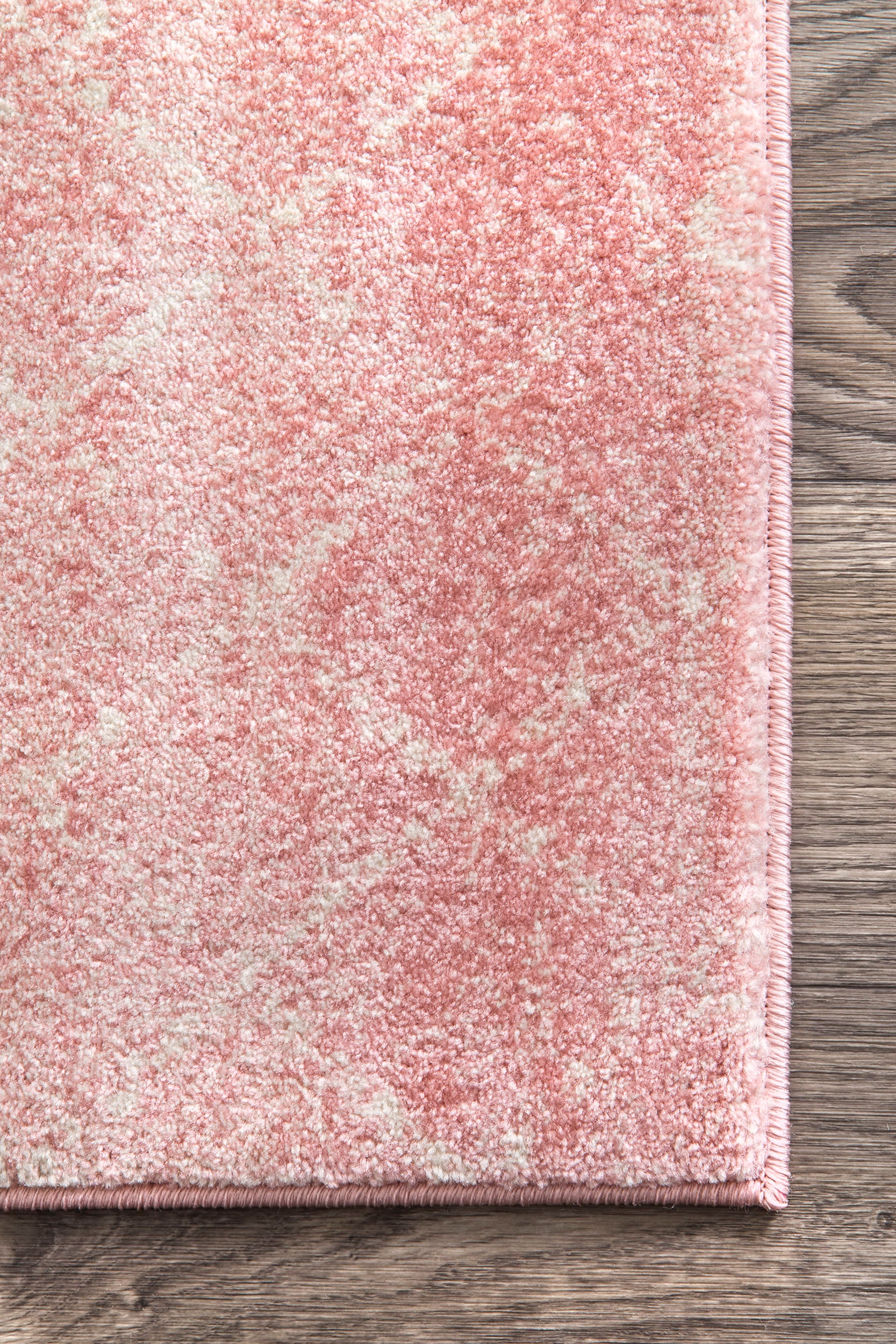 Moroccan Trellis Rug | Pink - Image 3