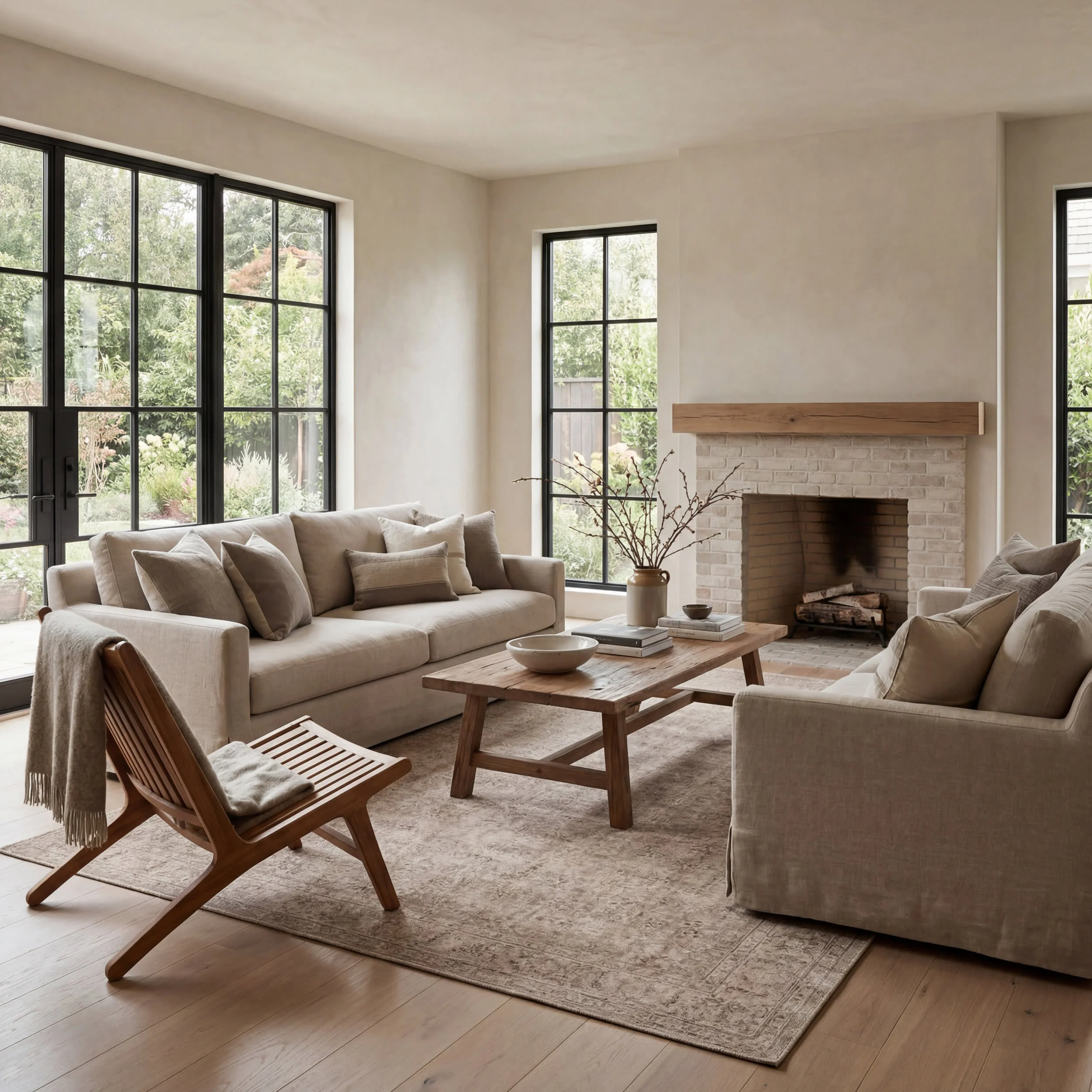 Morristown Antiqued Jute-Blend Rug | Tan - Image 2