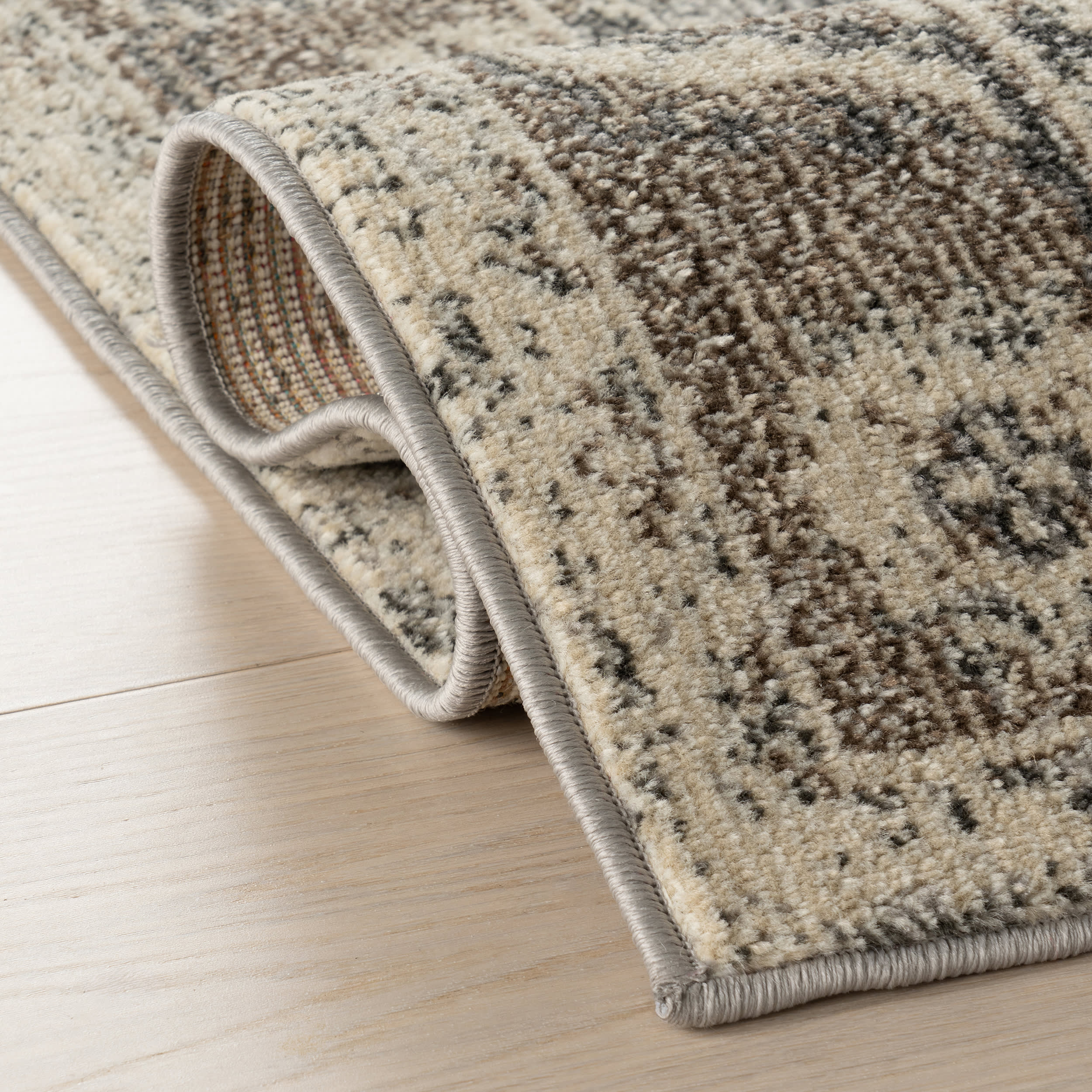 Mosaic Medallion Rug | Grey - Image 11